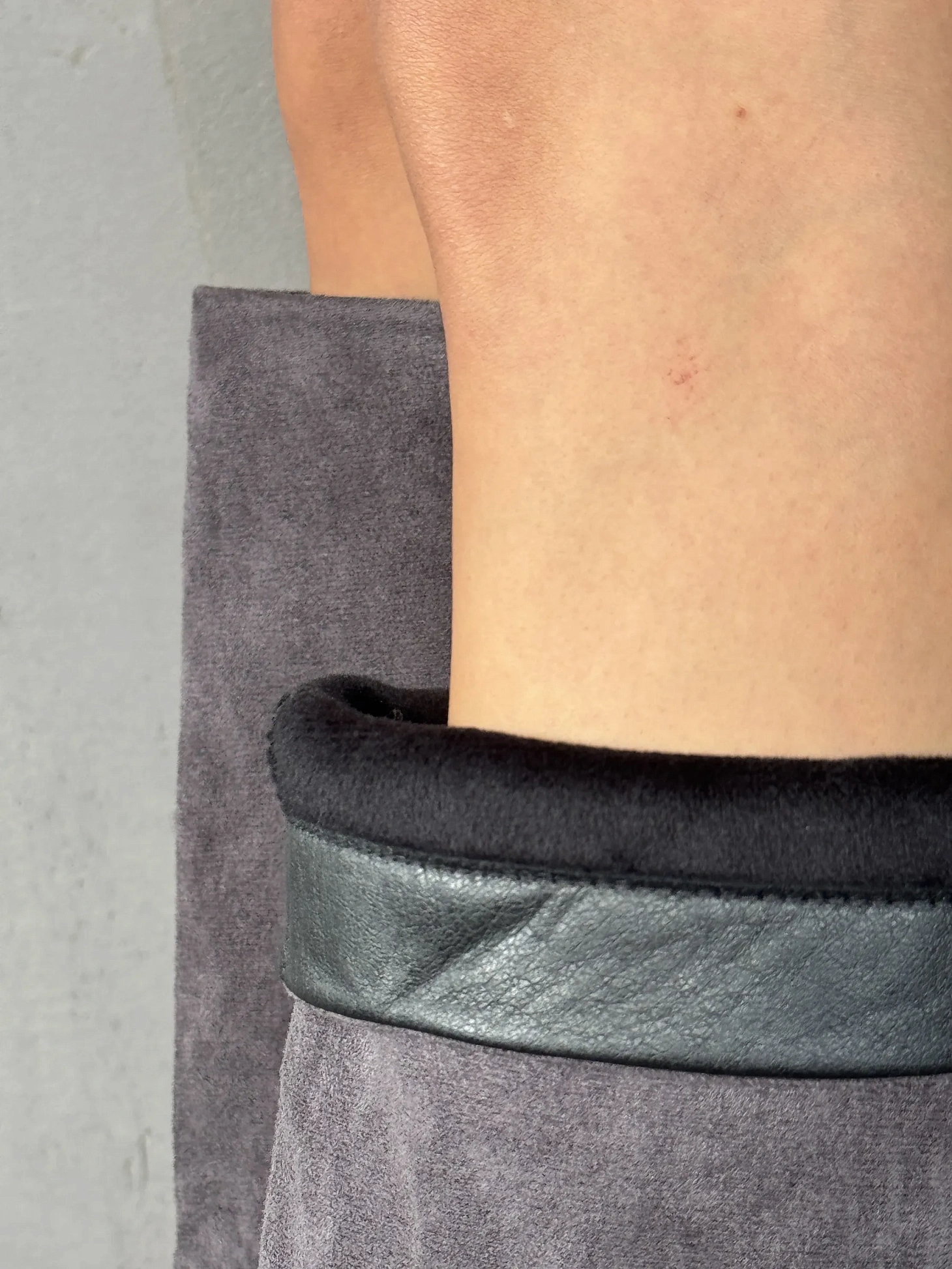 Сапоги женские экозамша