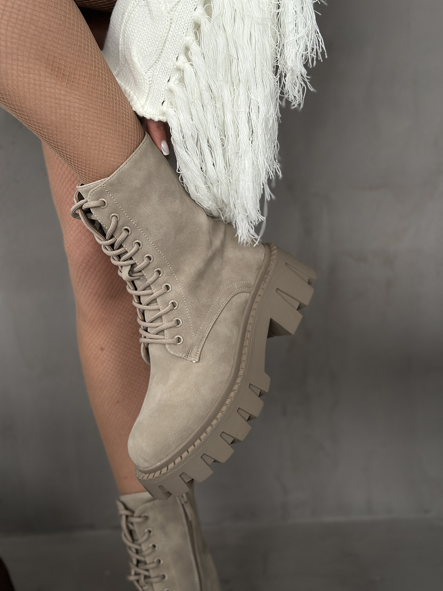 Ботинки женские экокожа