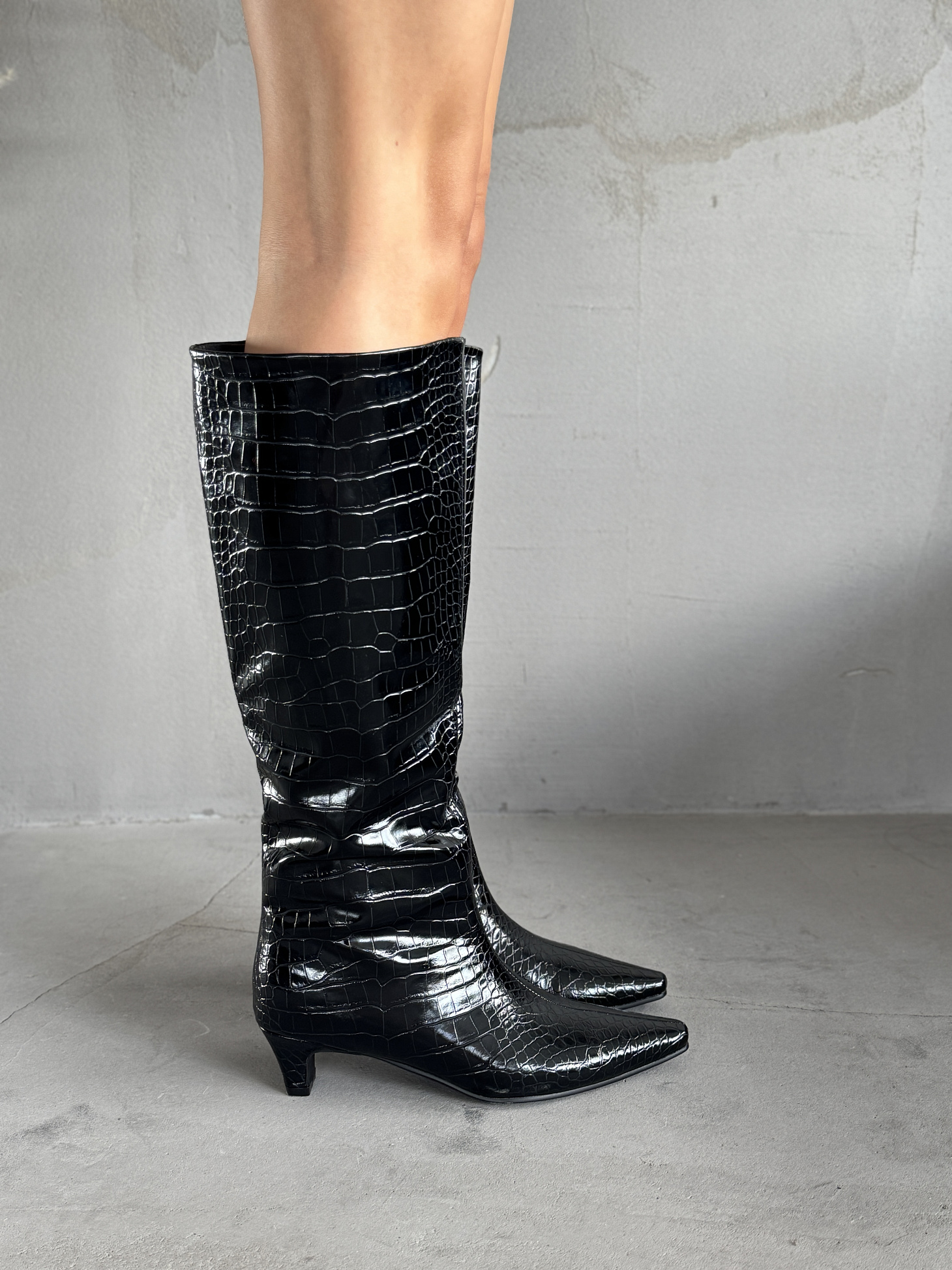 Сапоги женские экокожа