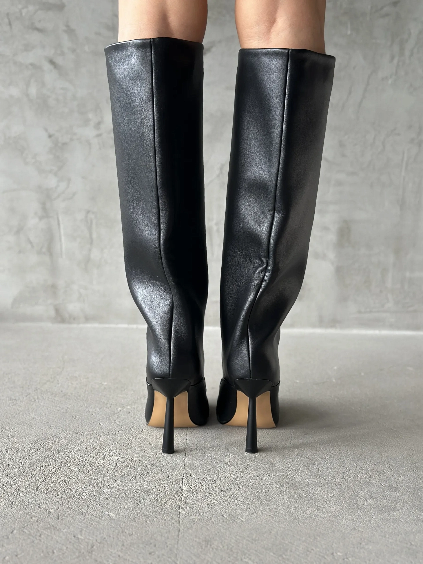 Сапоги женские экокожа