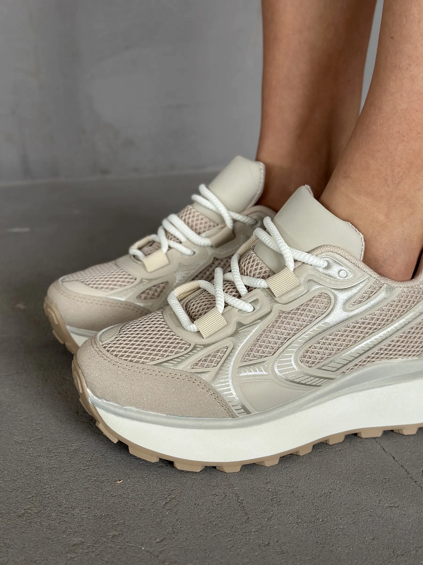 Кроссовки женские текстиль