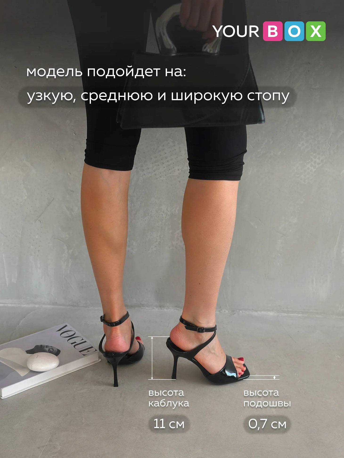 Летние босоножки женские на высоком каблуке