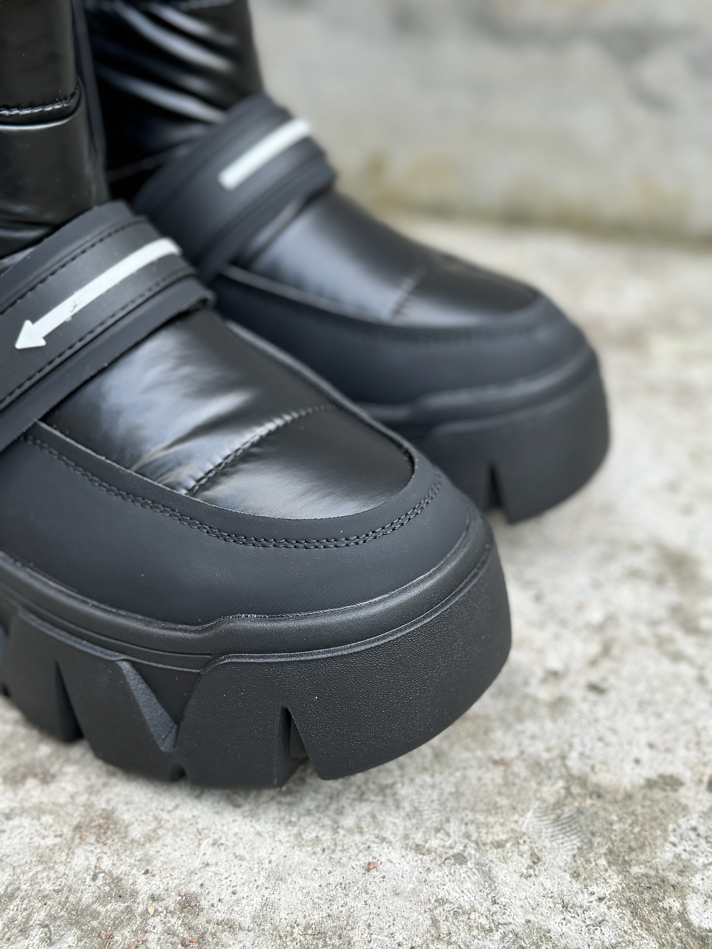 Ботинки детские текстиль шерсть