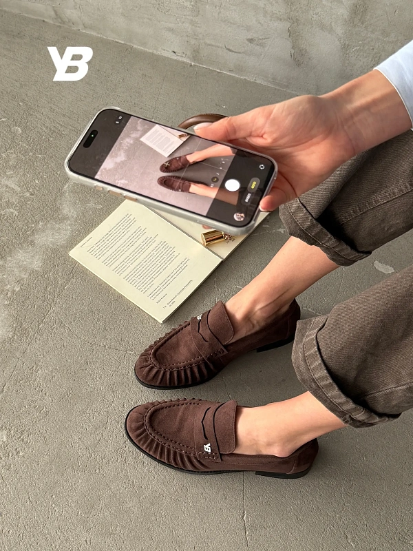 Лоферы на тонкой подошве