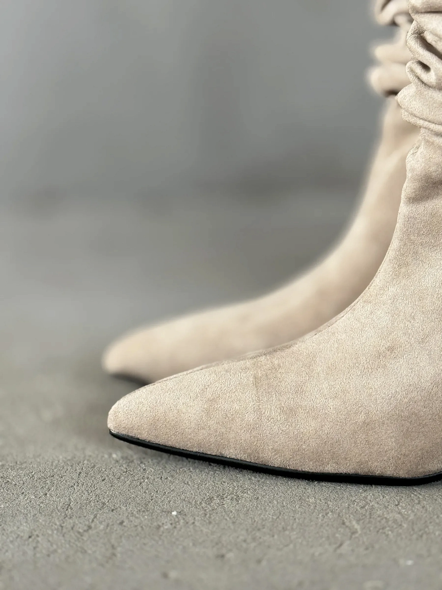 Сапоги женские текстиль