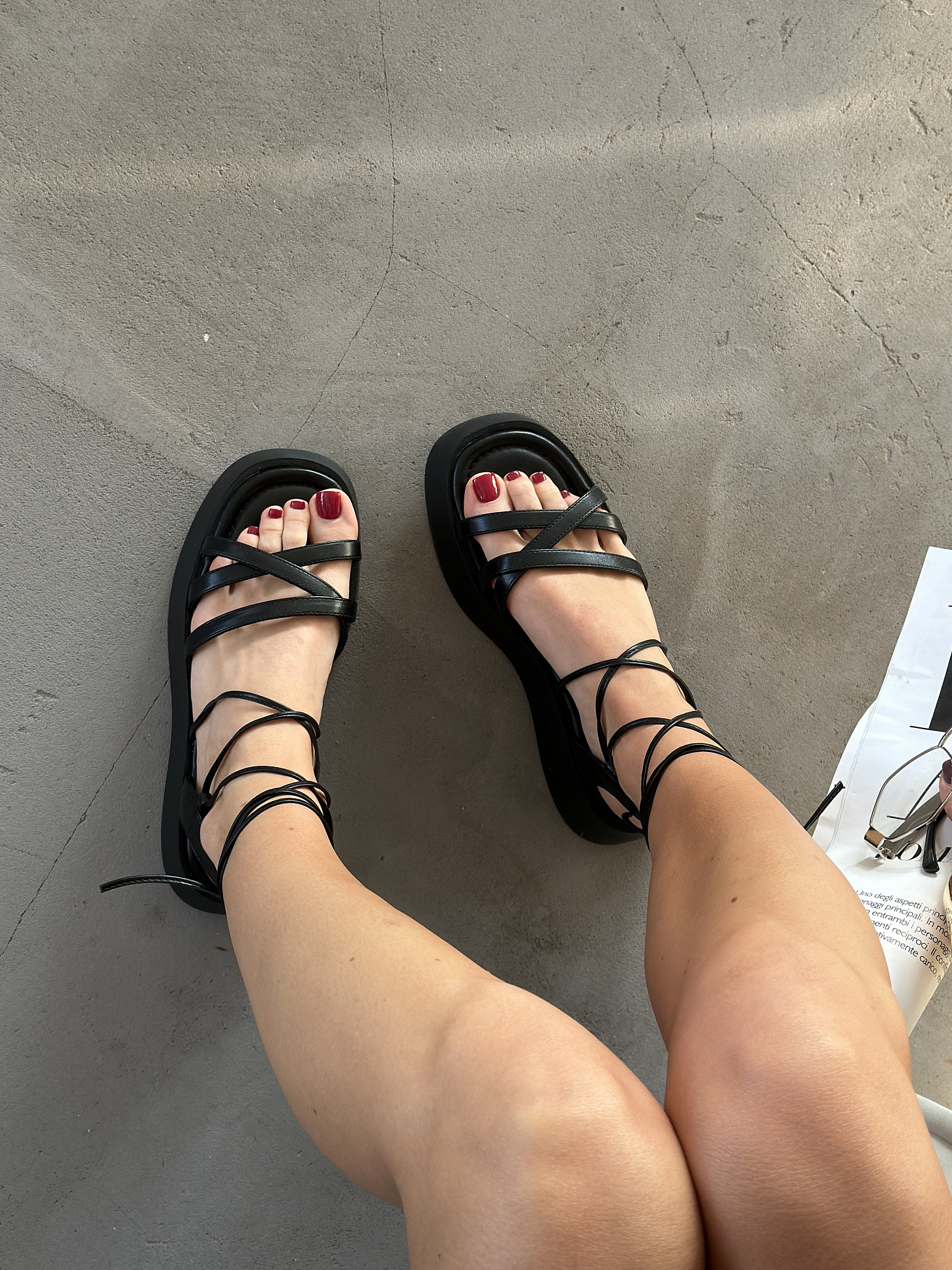 Босоножки женские экокожа