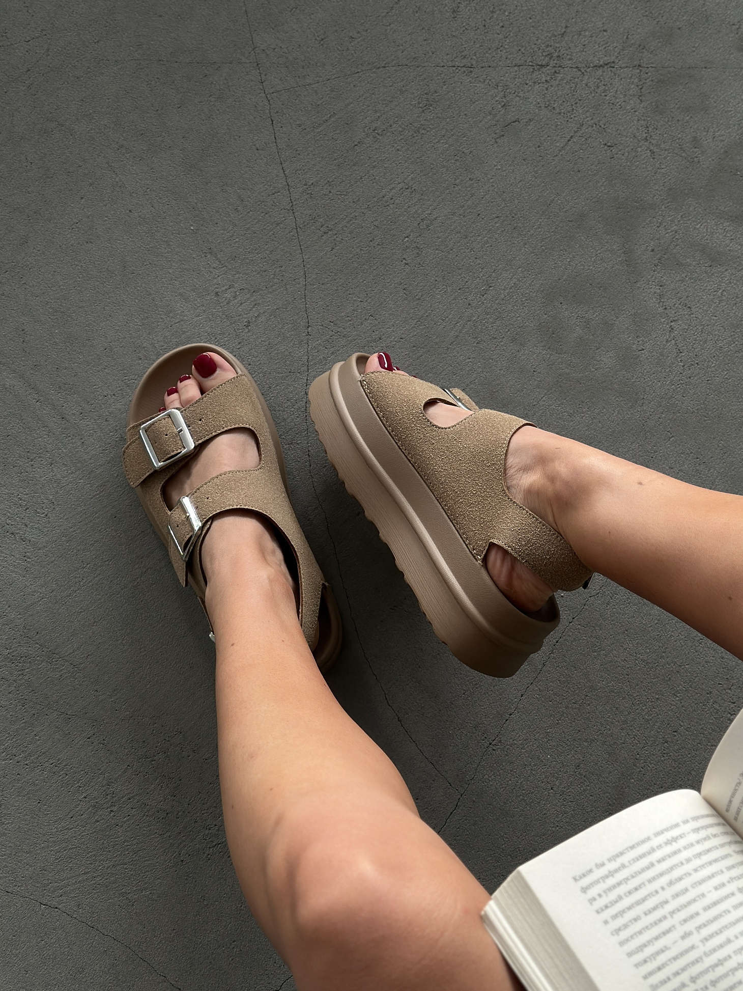 Босоножки женские экокожа