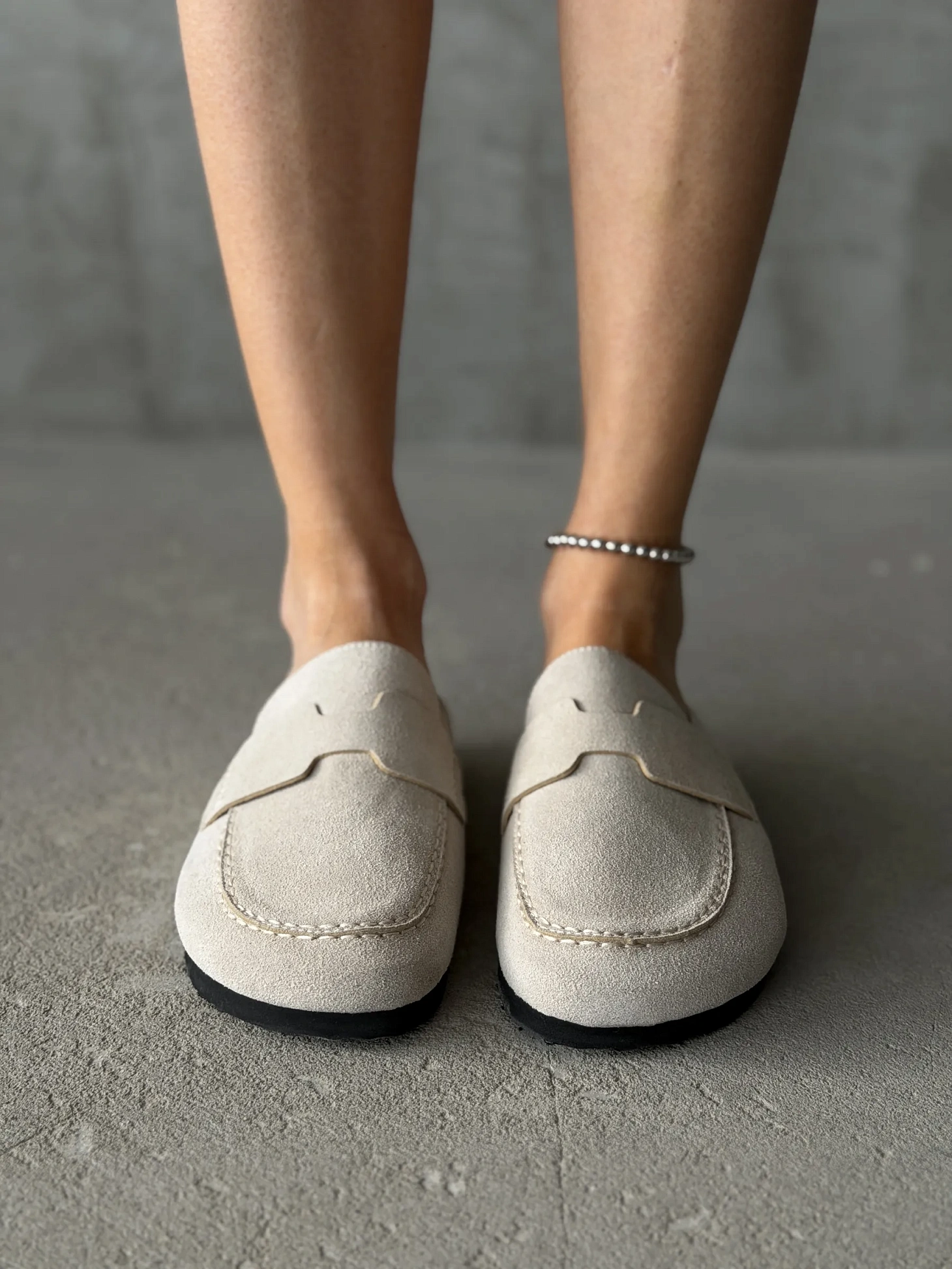 Летние сабо женские с закрытым носом