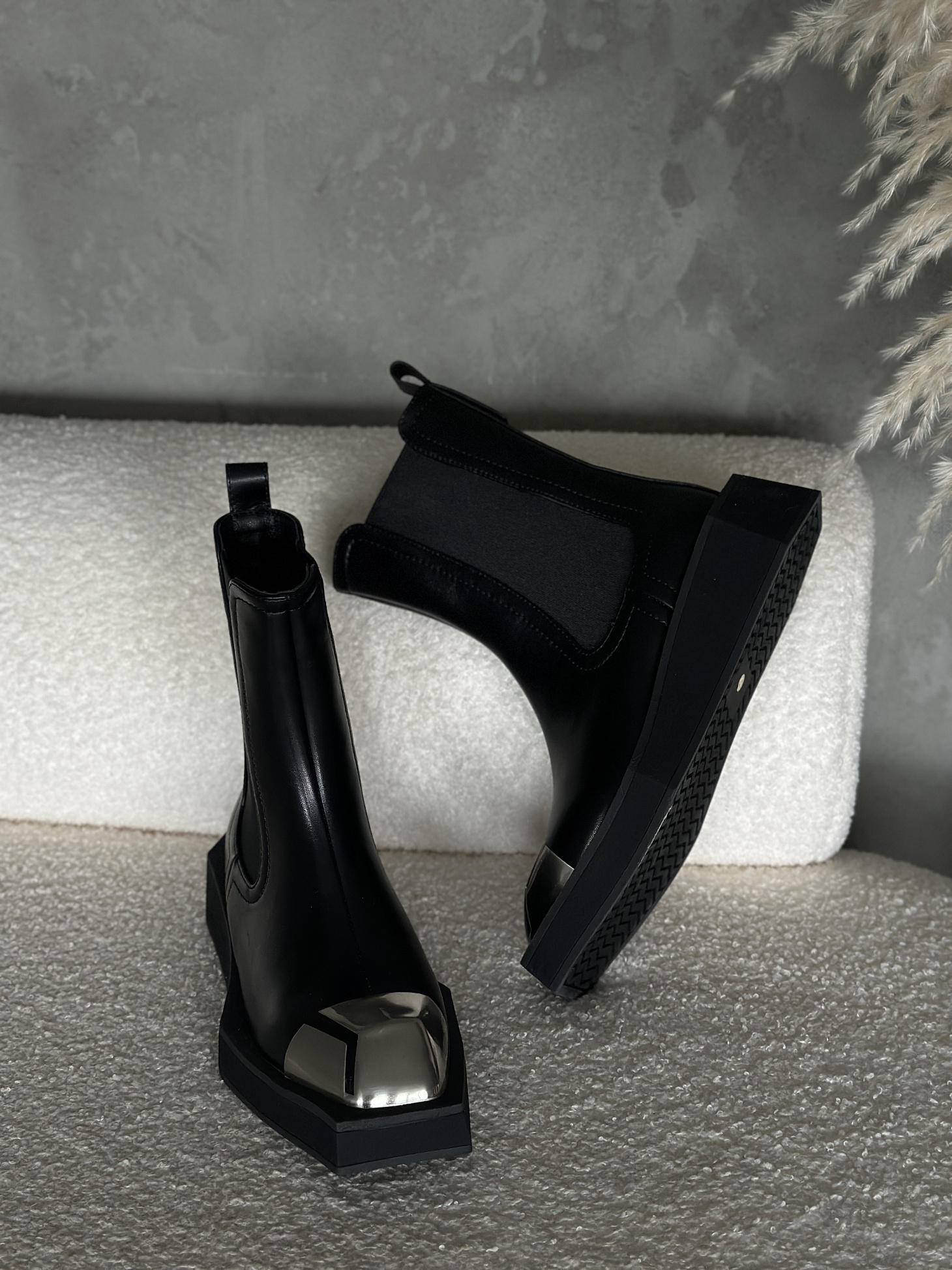 Ботинки женские экокожа