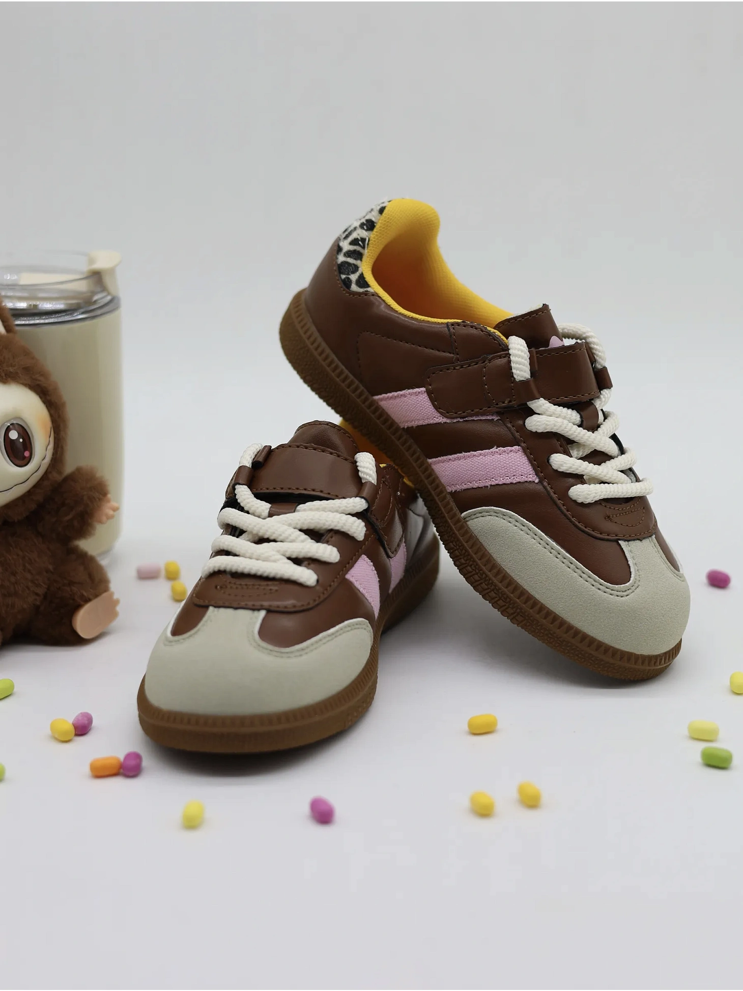 Демисезонные кроссовки детские на платформе