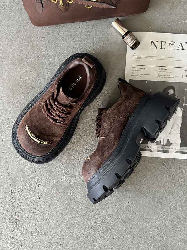 Ботинки женские натуральная замша