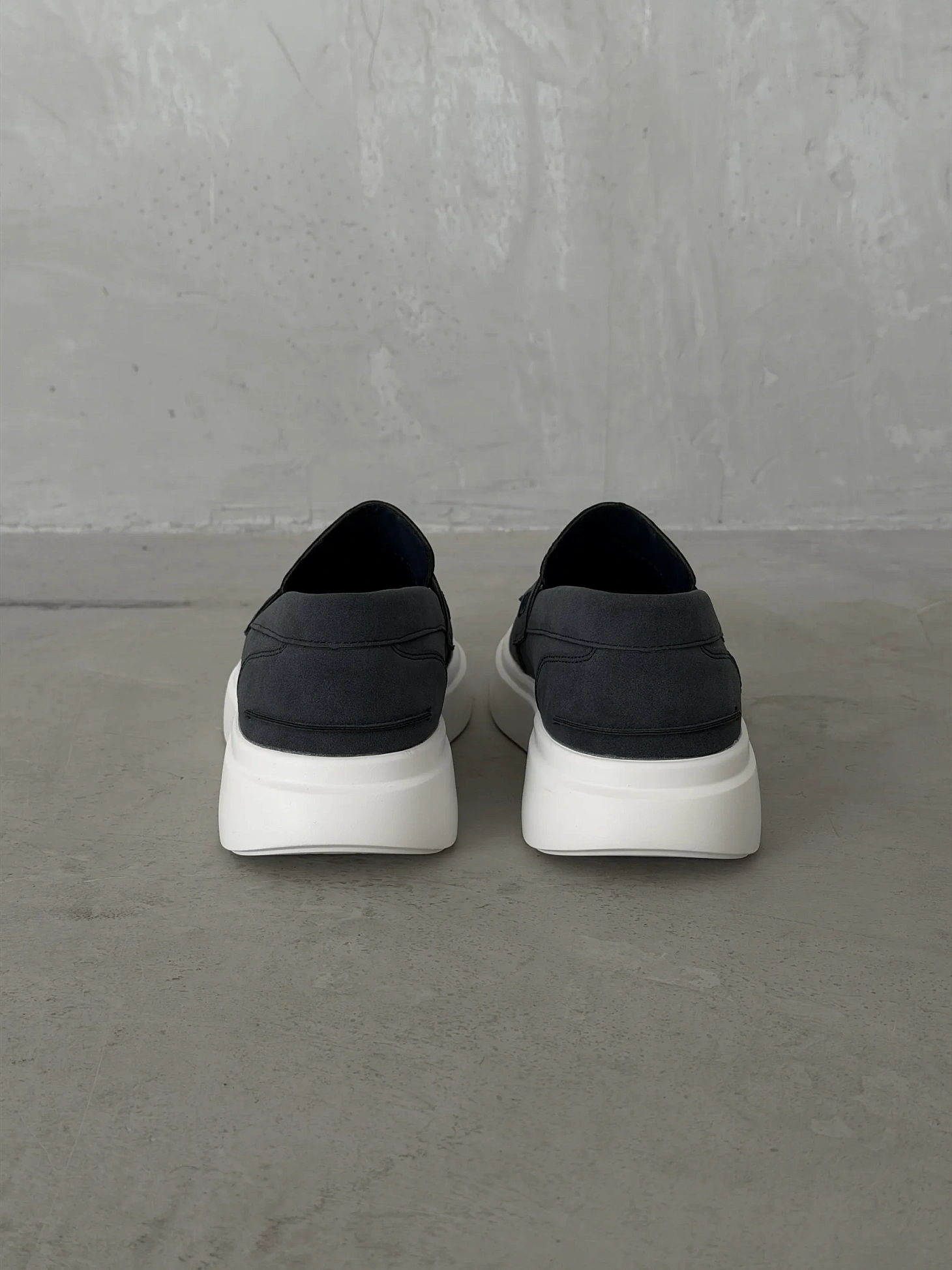 Лоферы на платформе высокой подошве