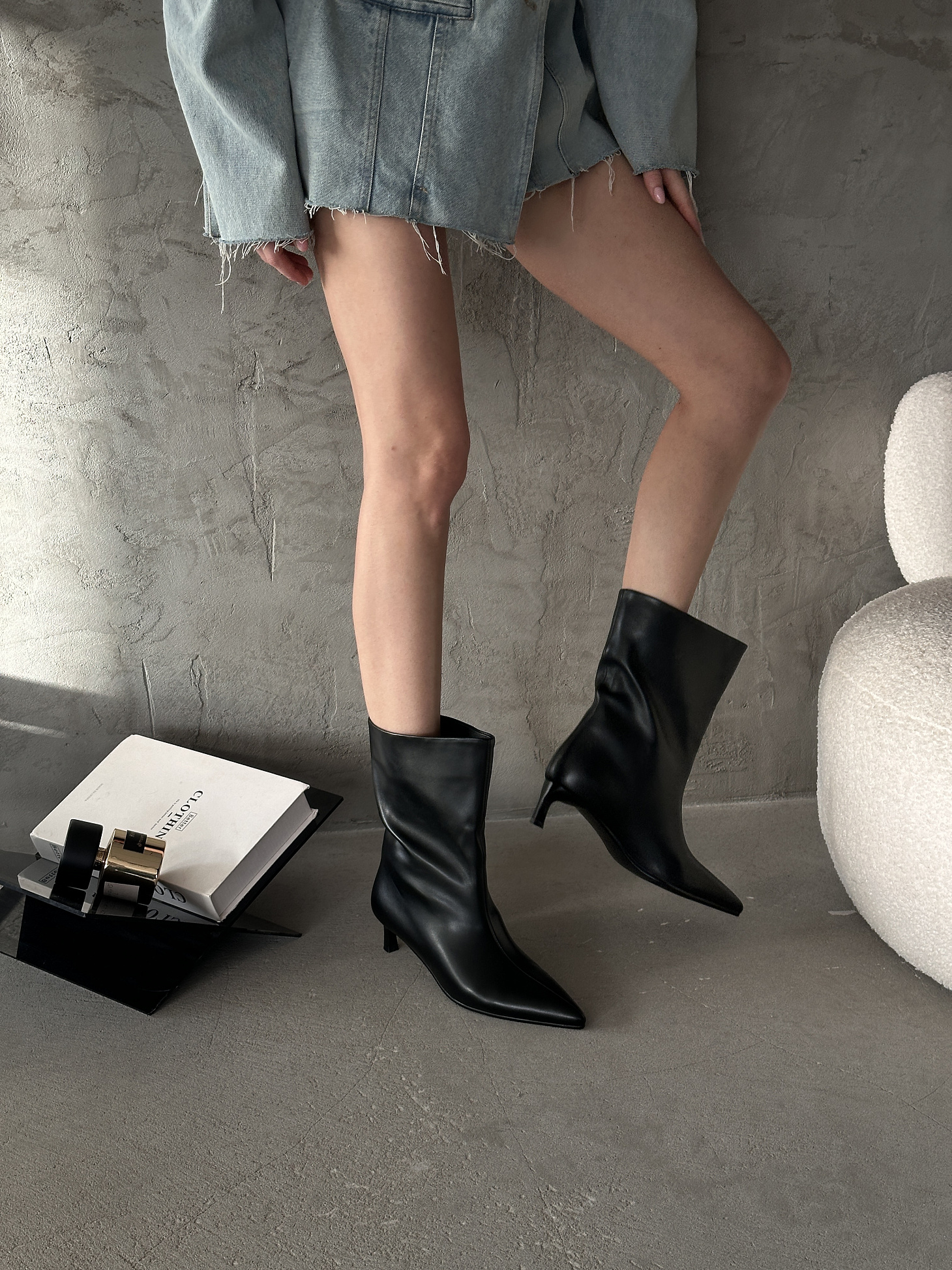 Сапоги женские экокожа