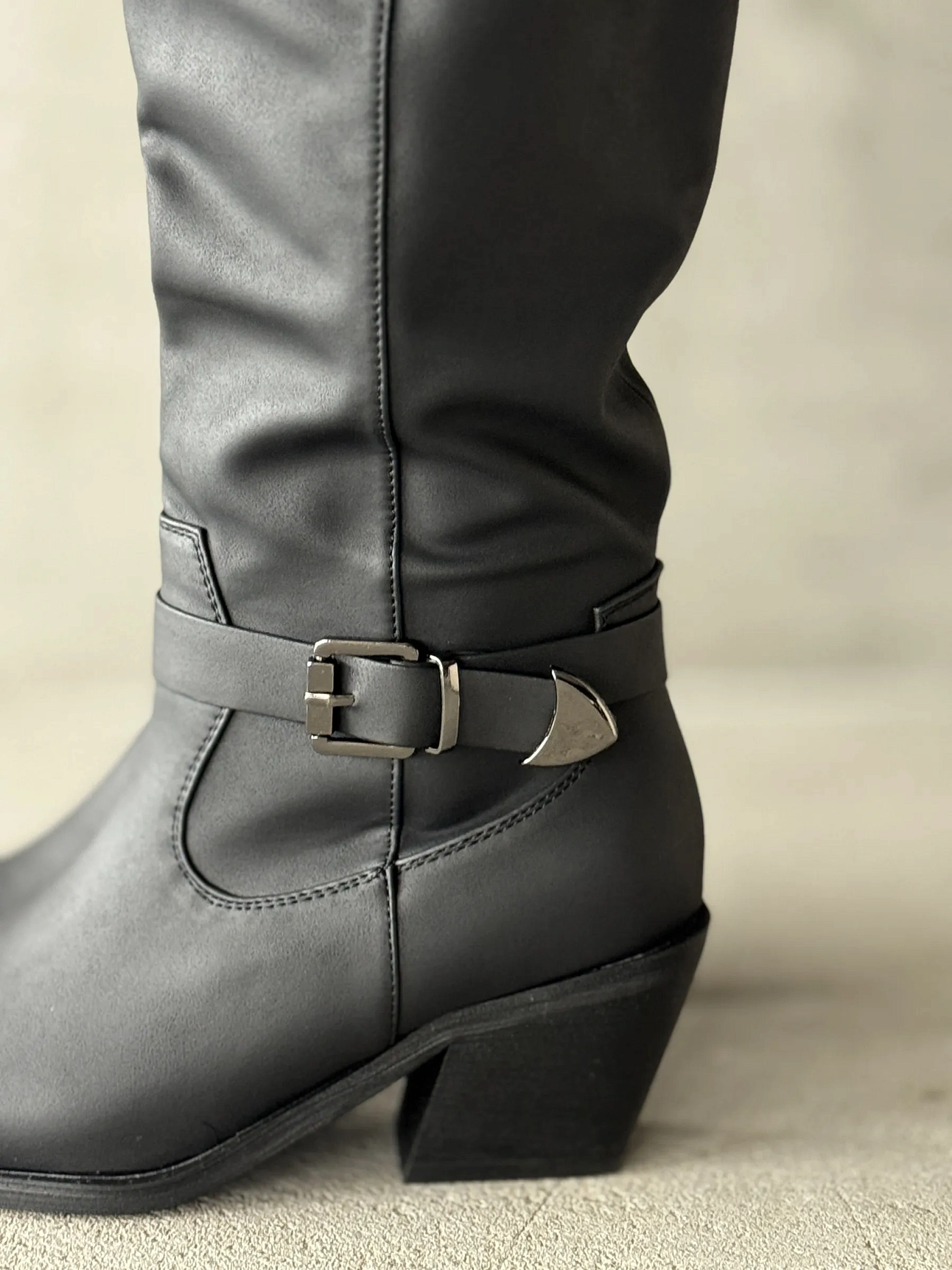 Сапоги женские экокожа