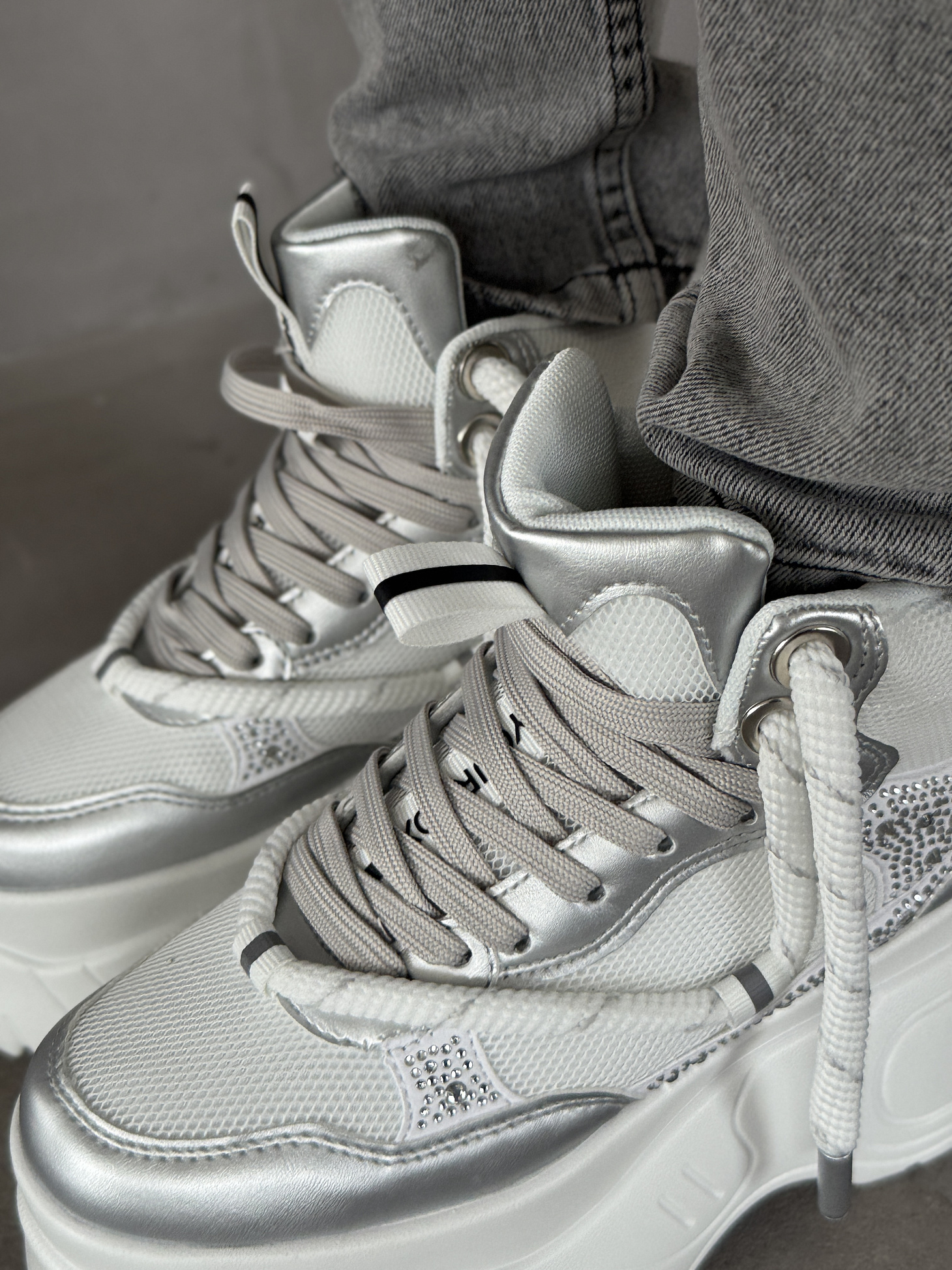 Ботинки женские экокожа