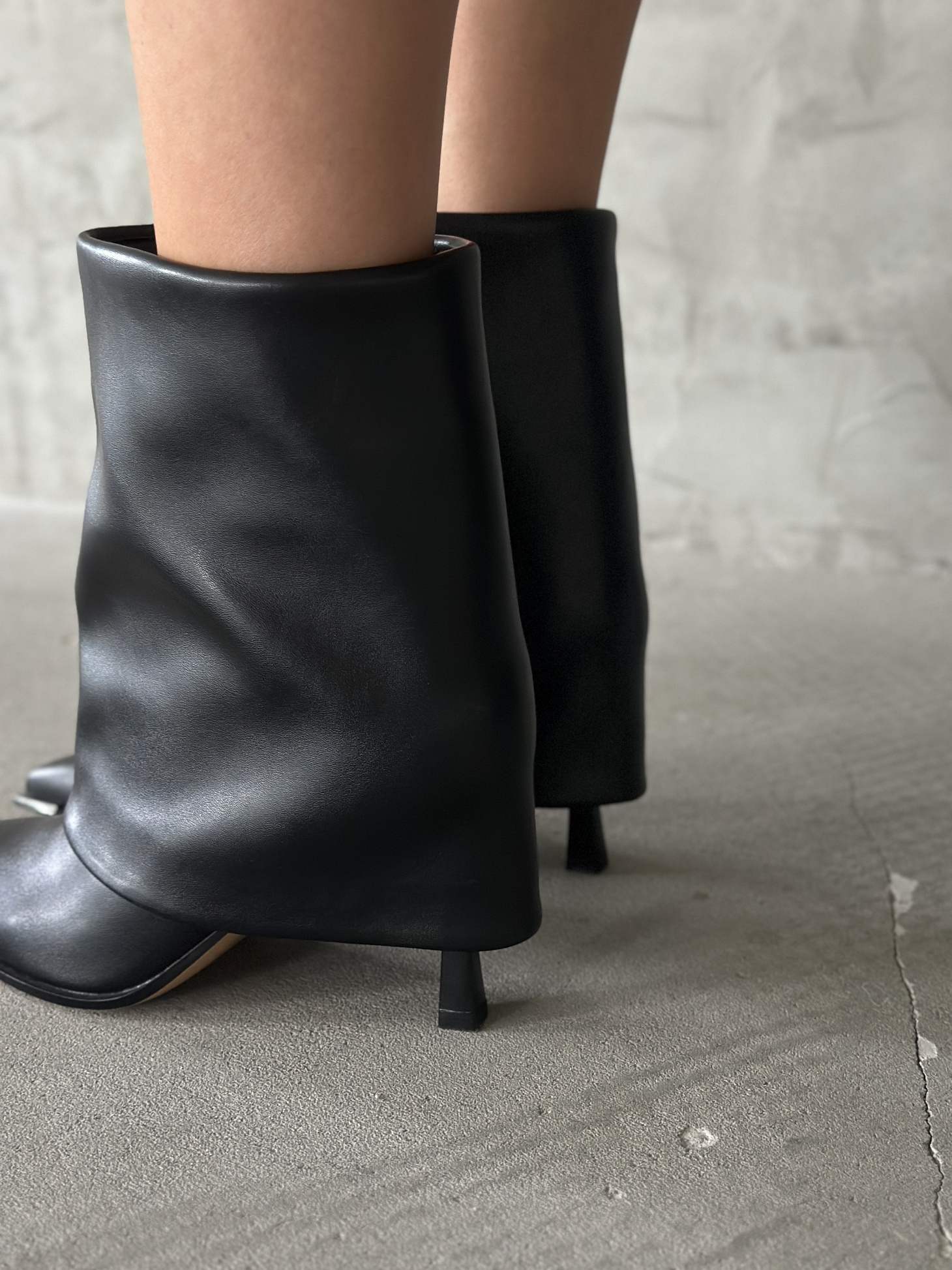 Ботильоны женские экокожа