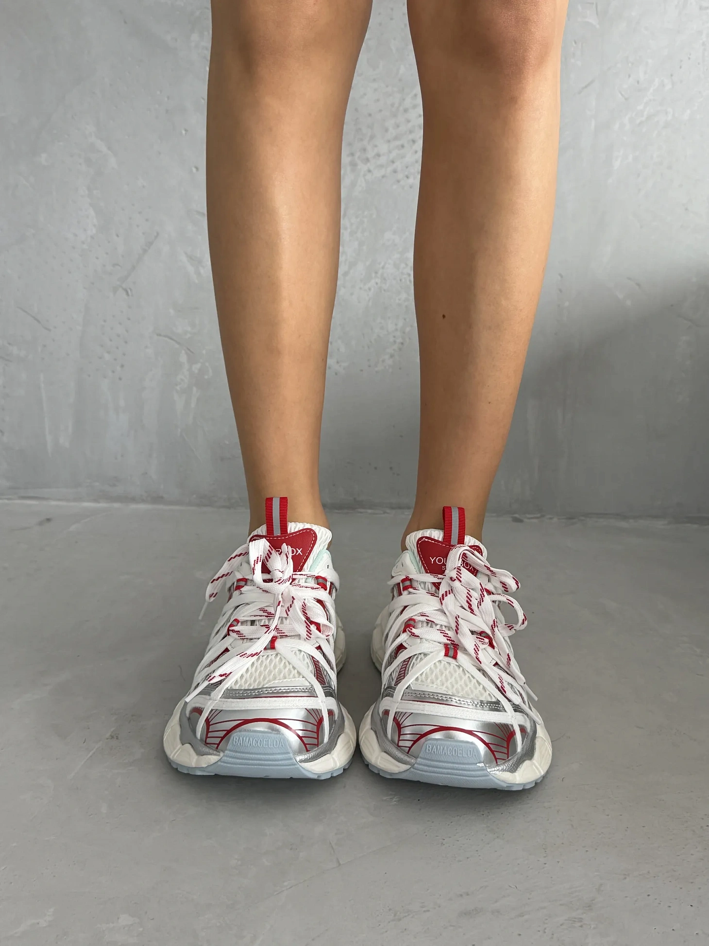 Кроссовки на платформе повседневные