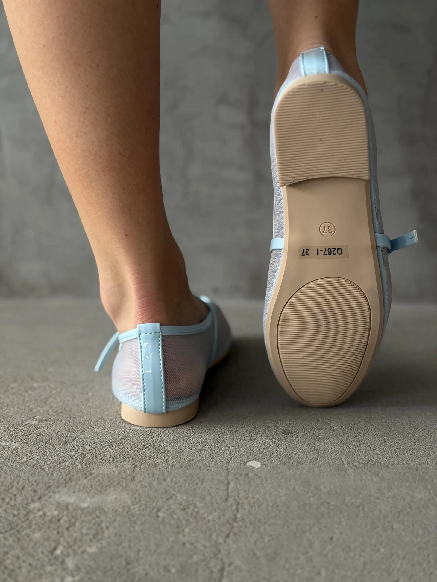 Балетки женские летние в сетку