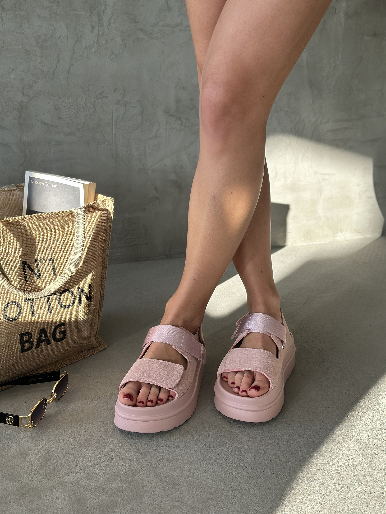 Босоножки женские экокожа