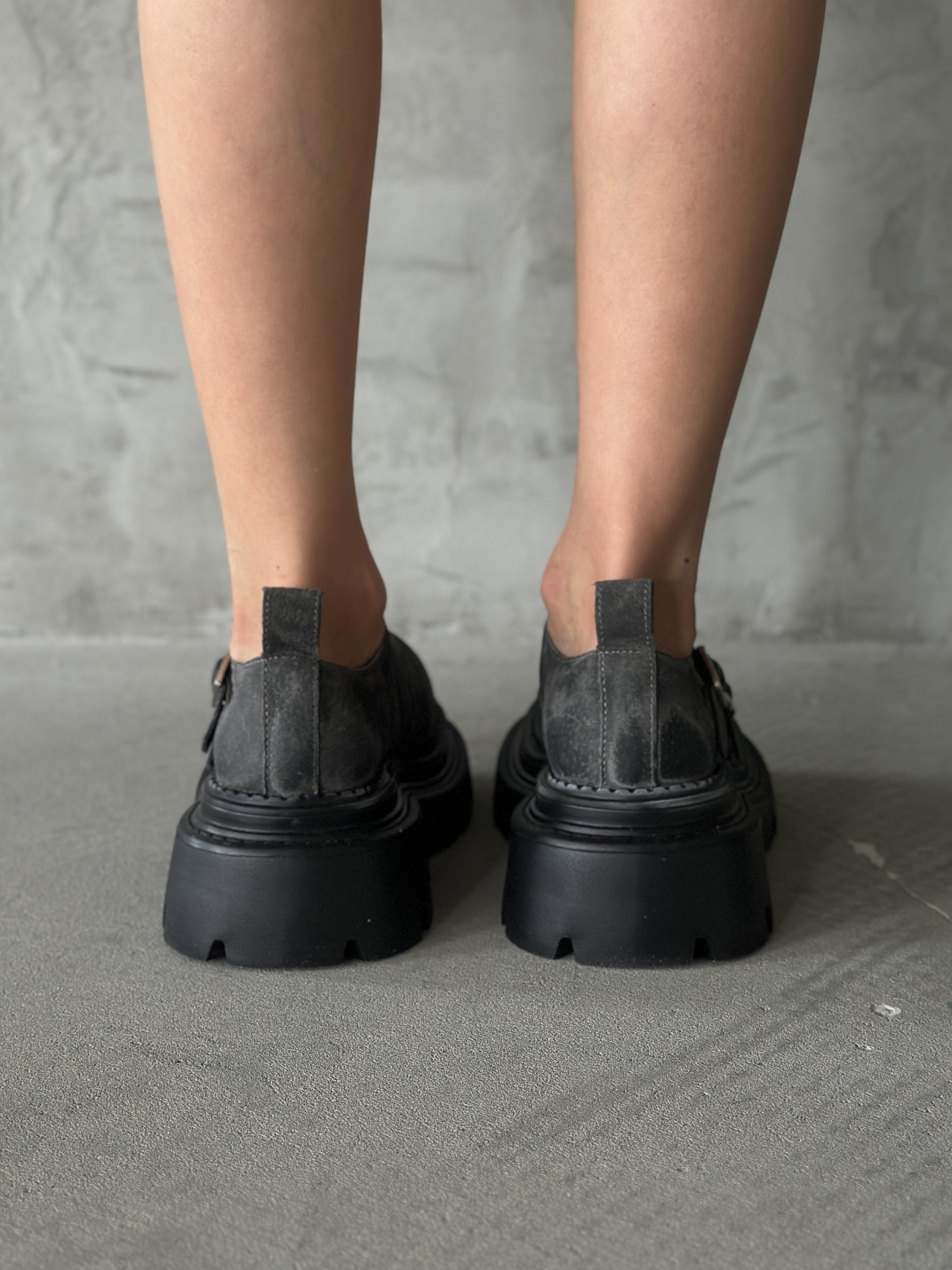 Ботинки женские натуральная замша