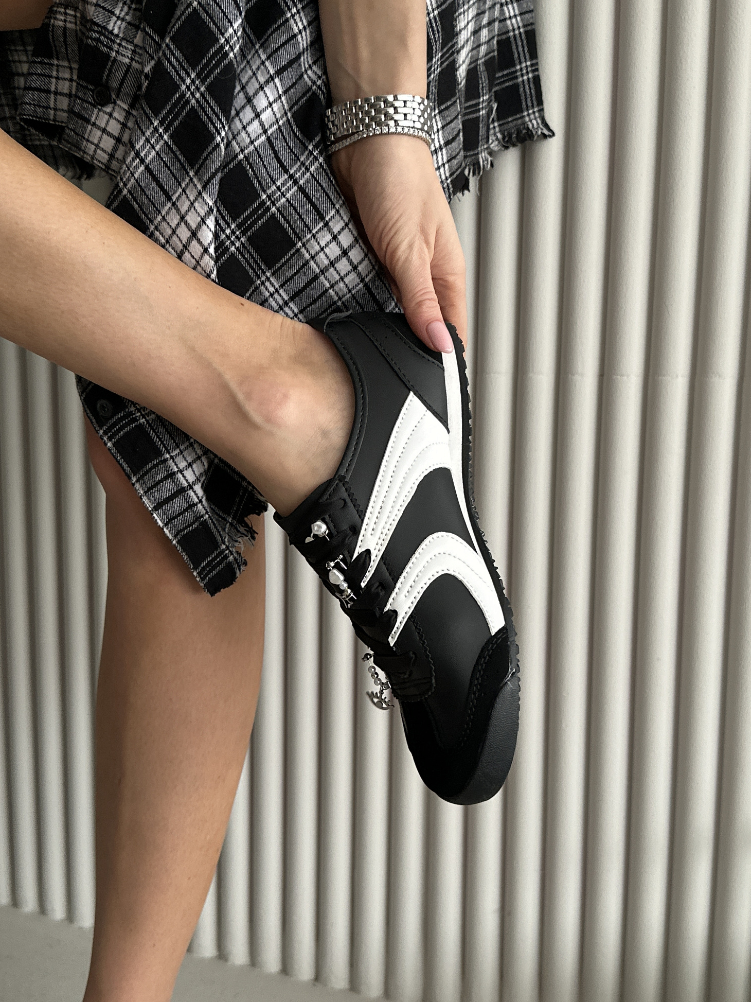 Кеды женские экокожа