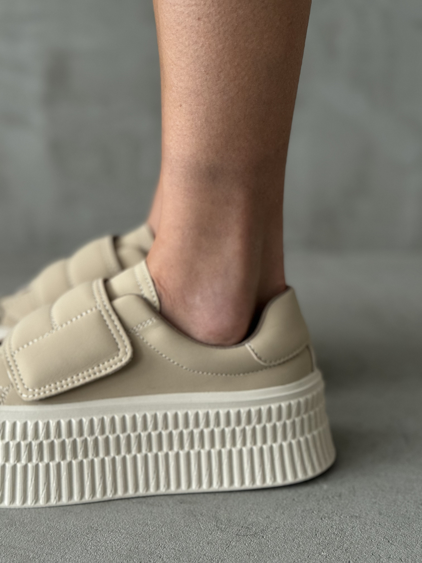 Кеды женские экокожа