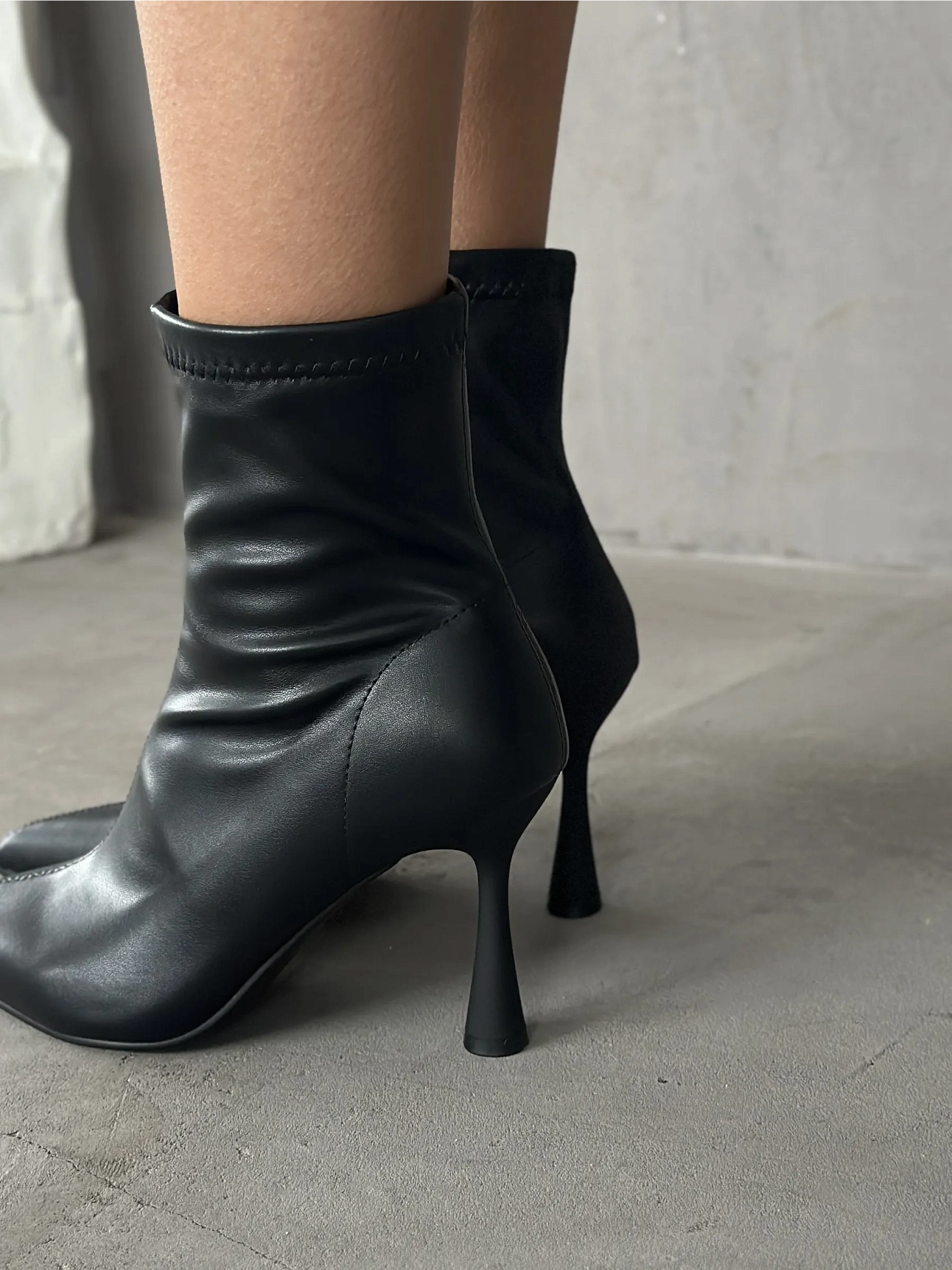 Ботильоны женские экокожа