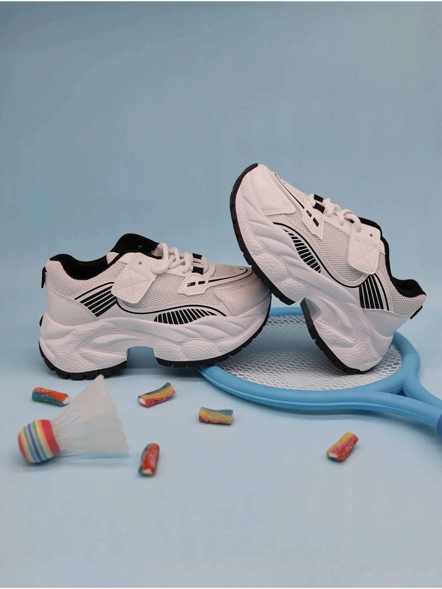 Демисезонные кроссовки детские на платформе