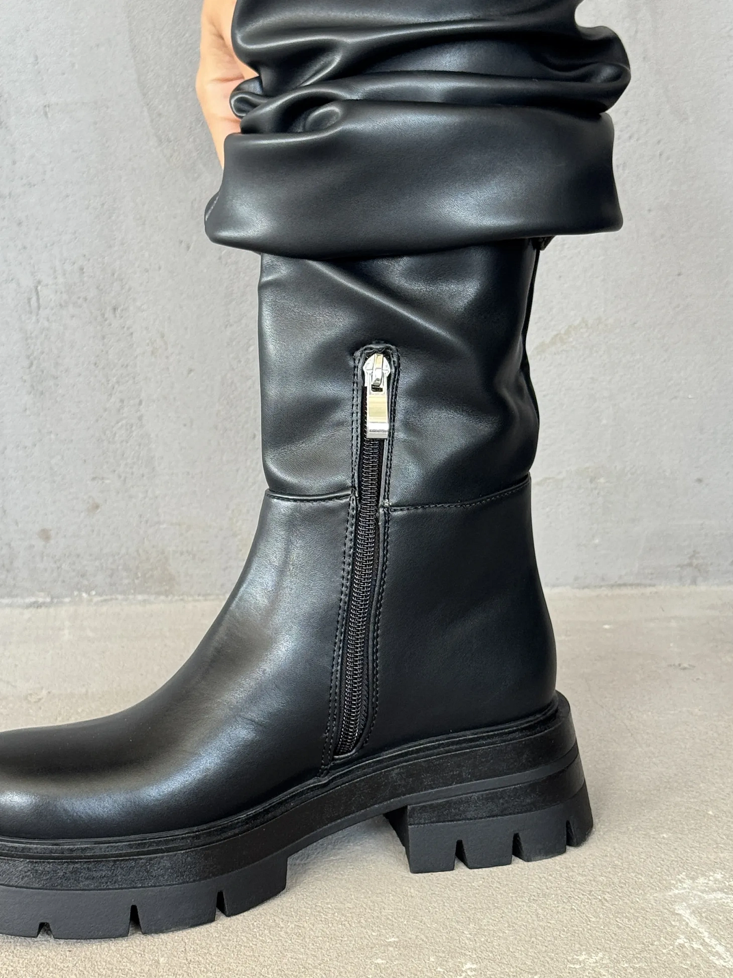 Сапоги женские экокожа