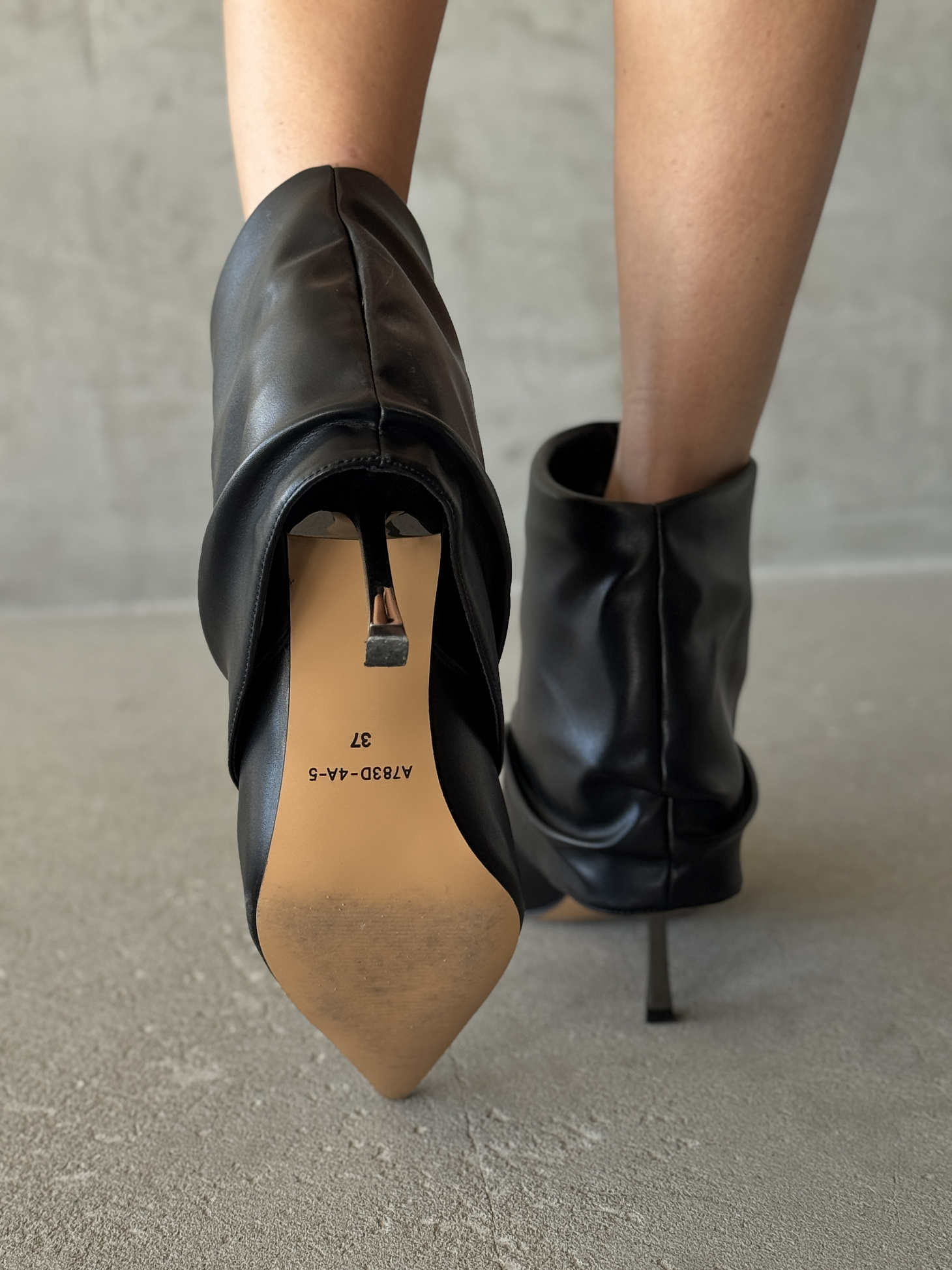 Ботильоны женские экокожа