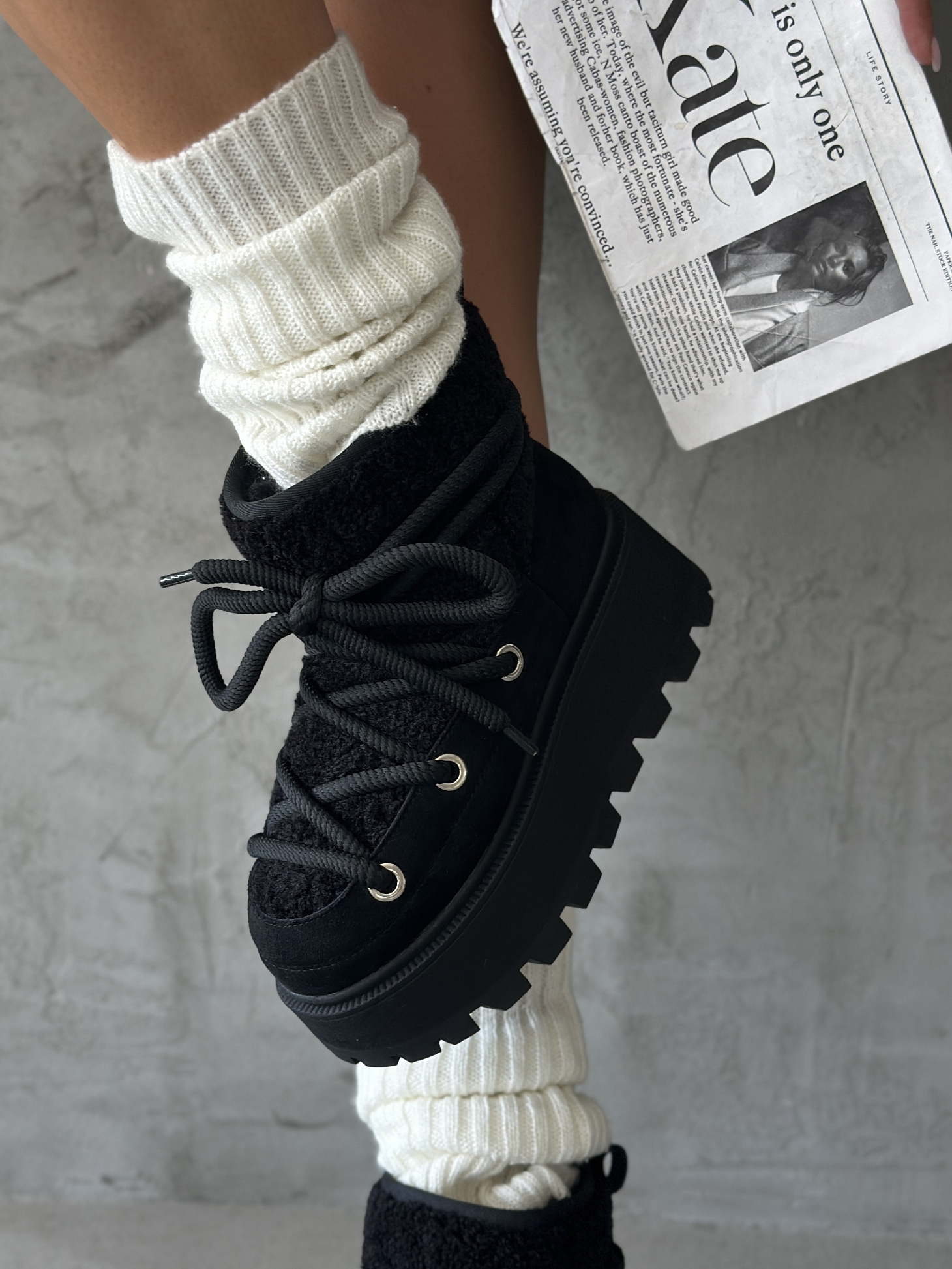 Угги женские экозамша шерсть