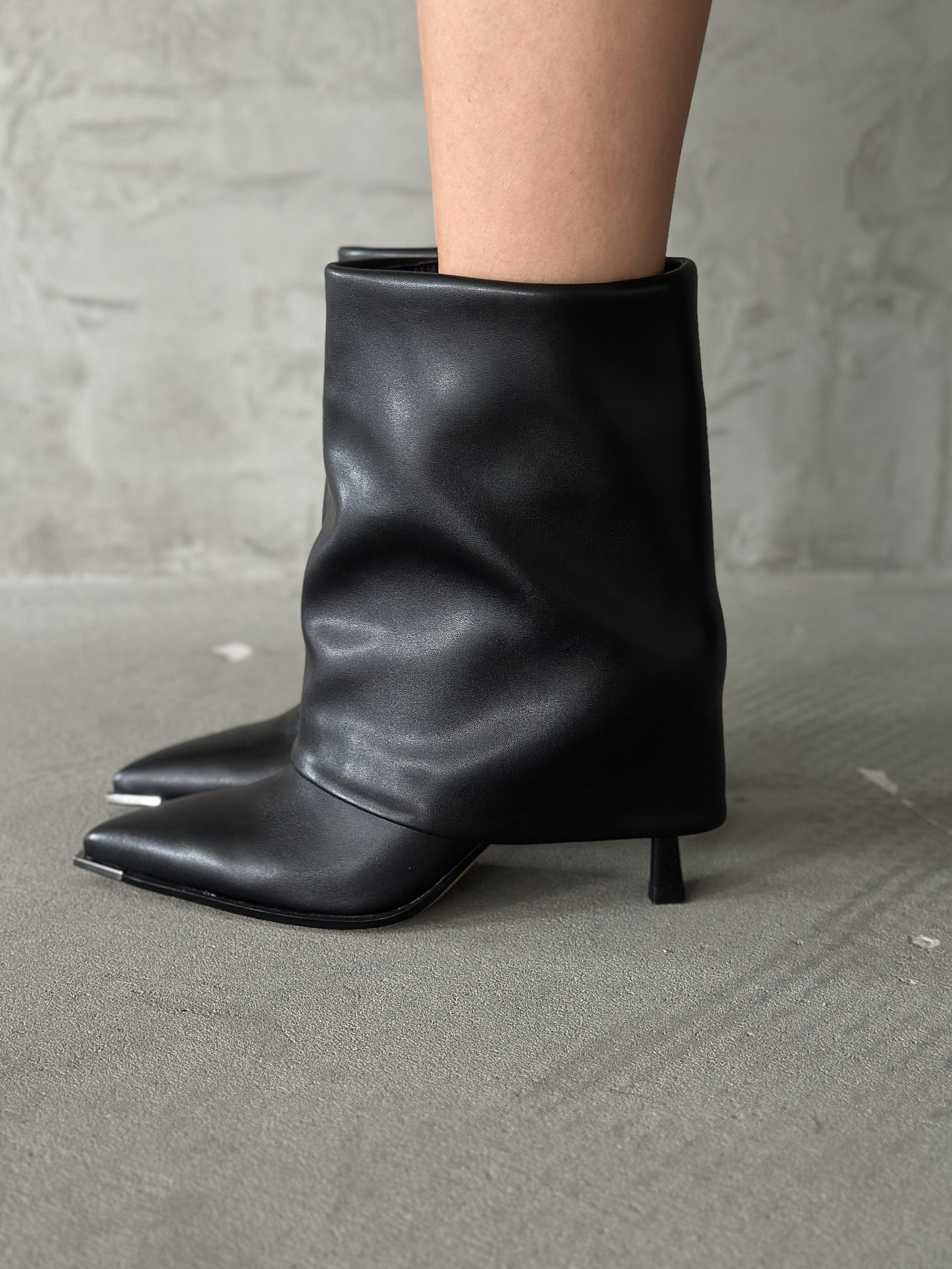 Ботильоны женские экокожа