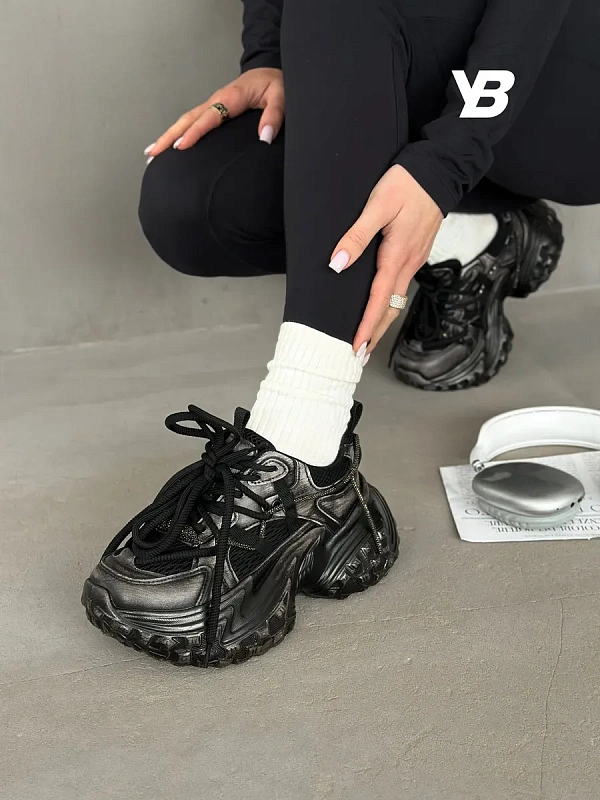 Кроссовки женские экокожа