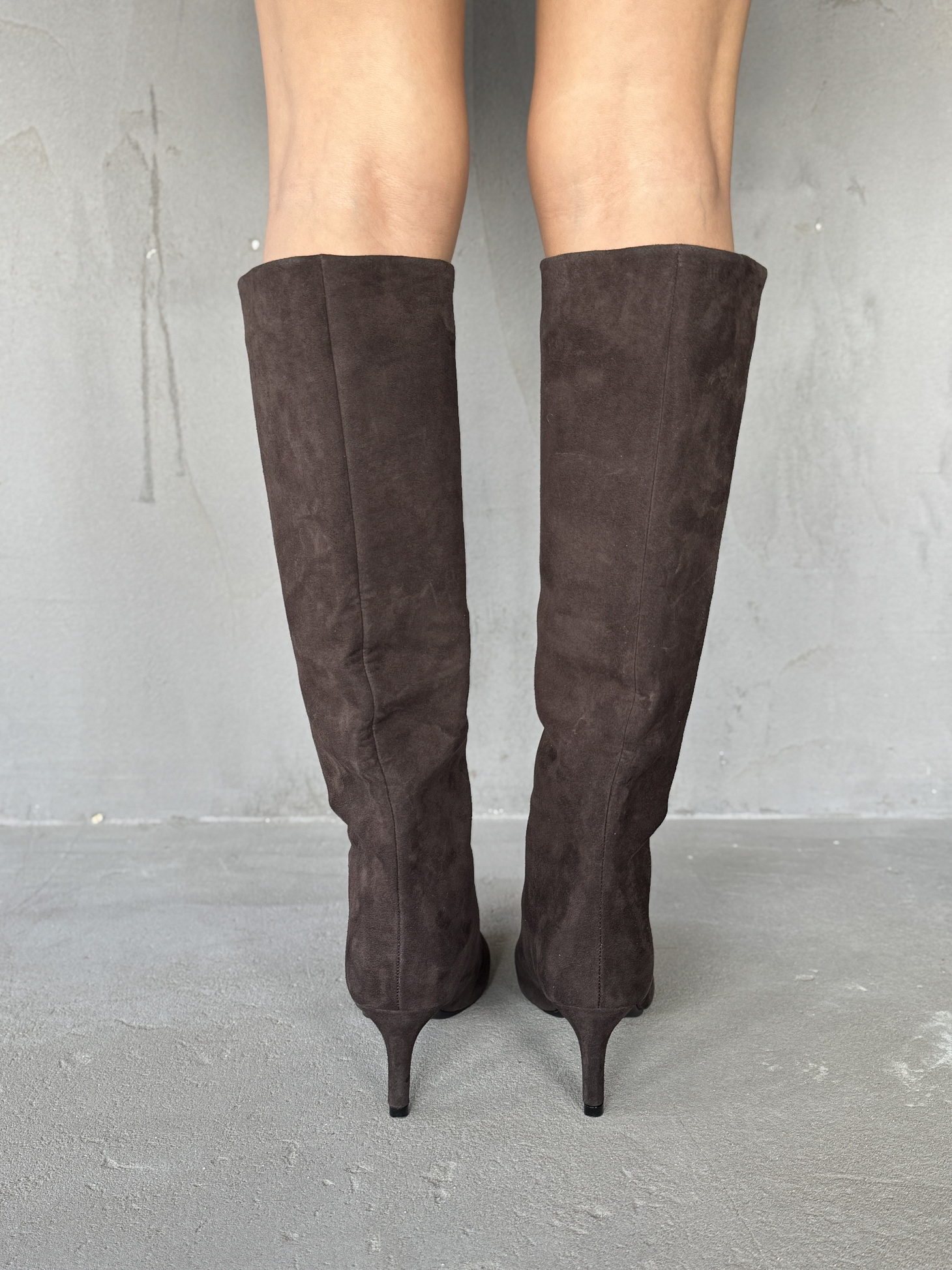 Сапоги женские натуральная замша