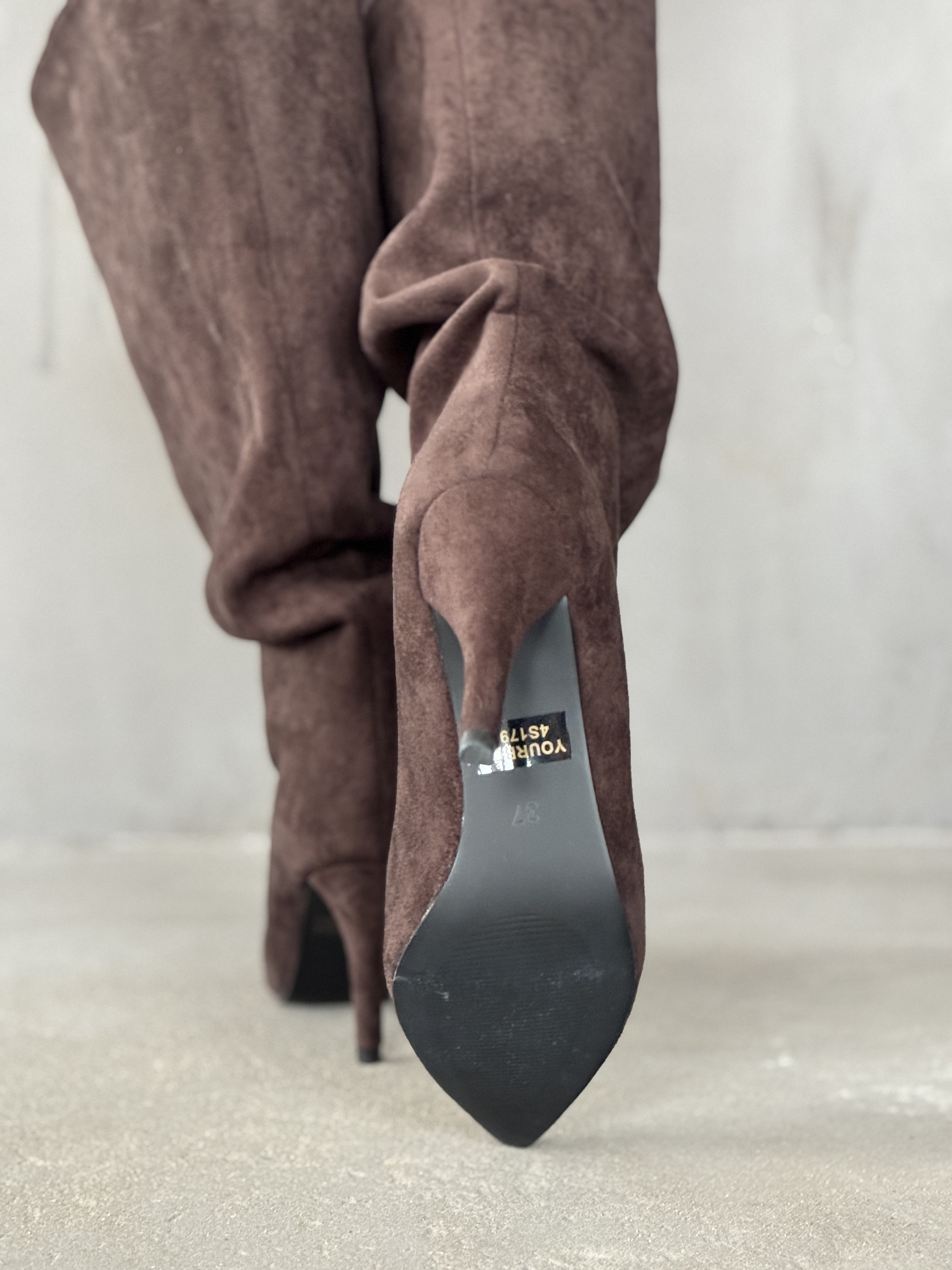 Сапоги женские текстиль