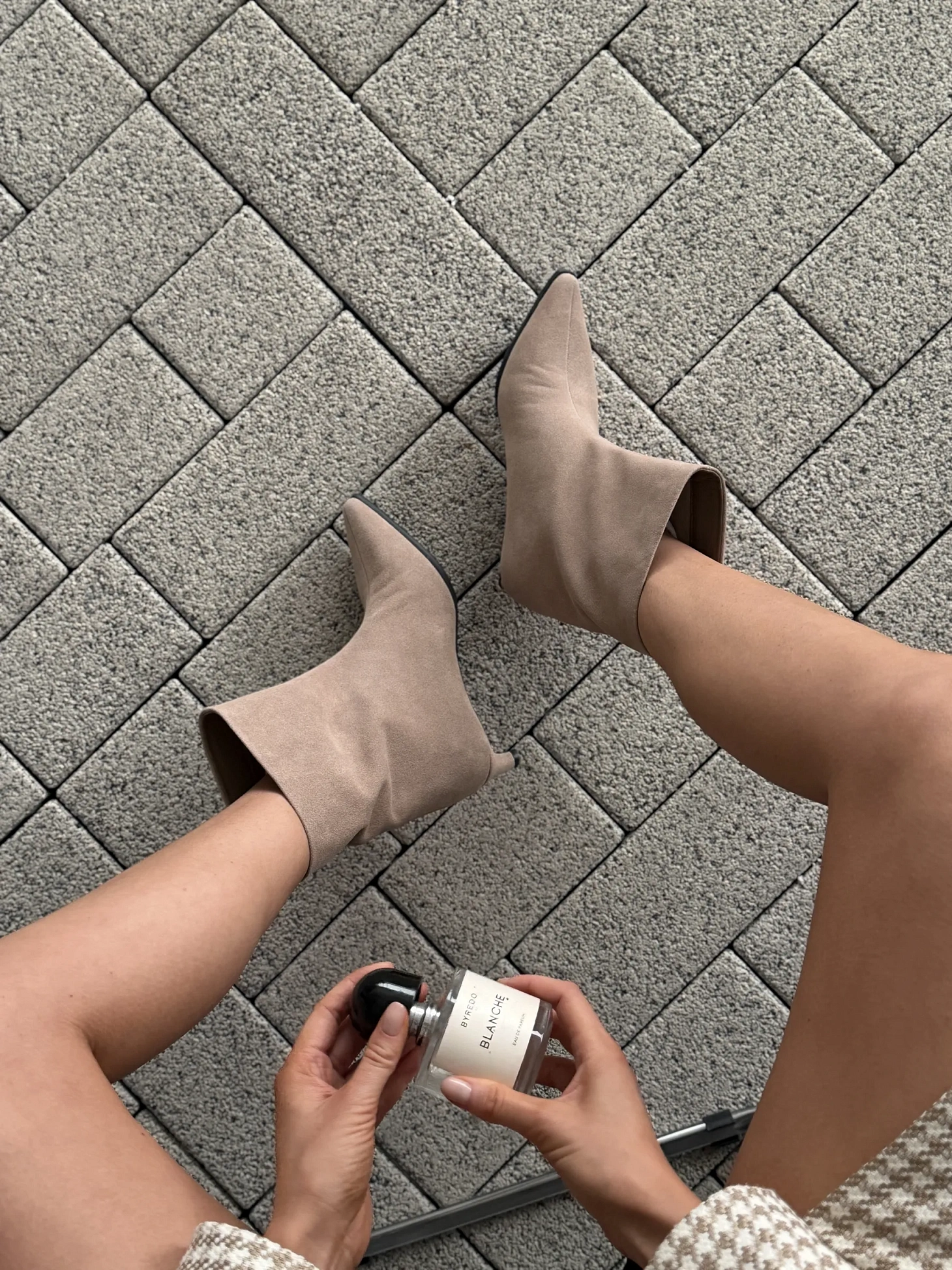 Ботильоны женские демисезонные на каблуке с острым носом