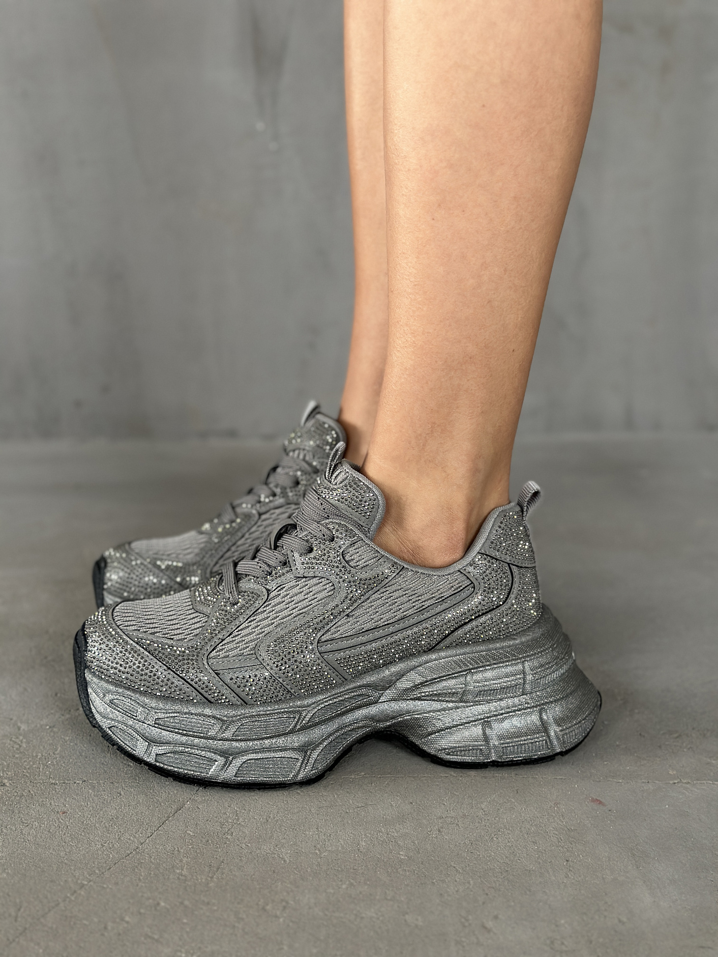 Кроссовки женские текстиль