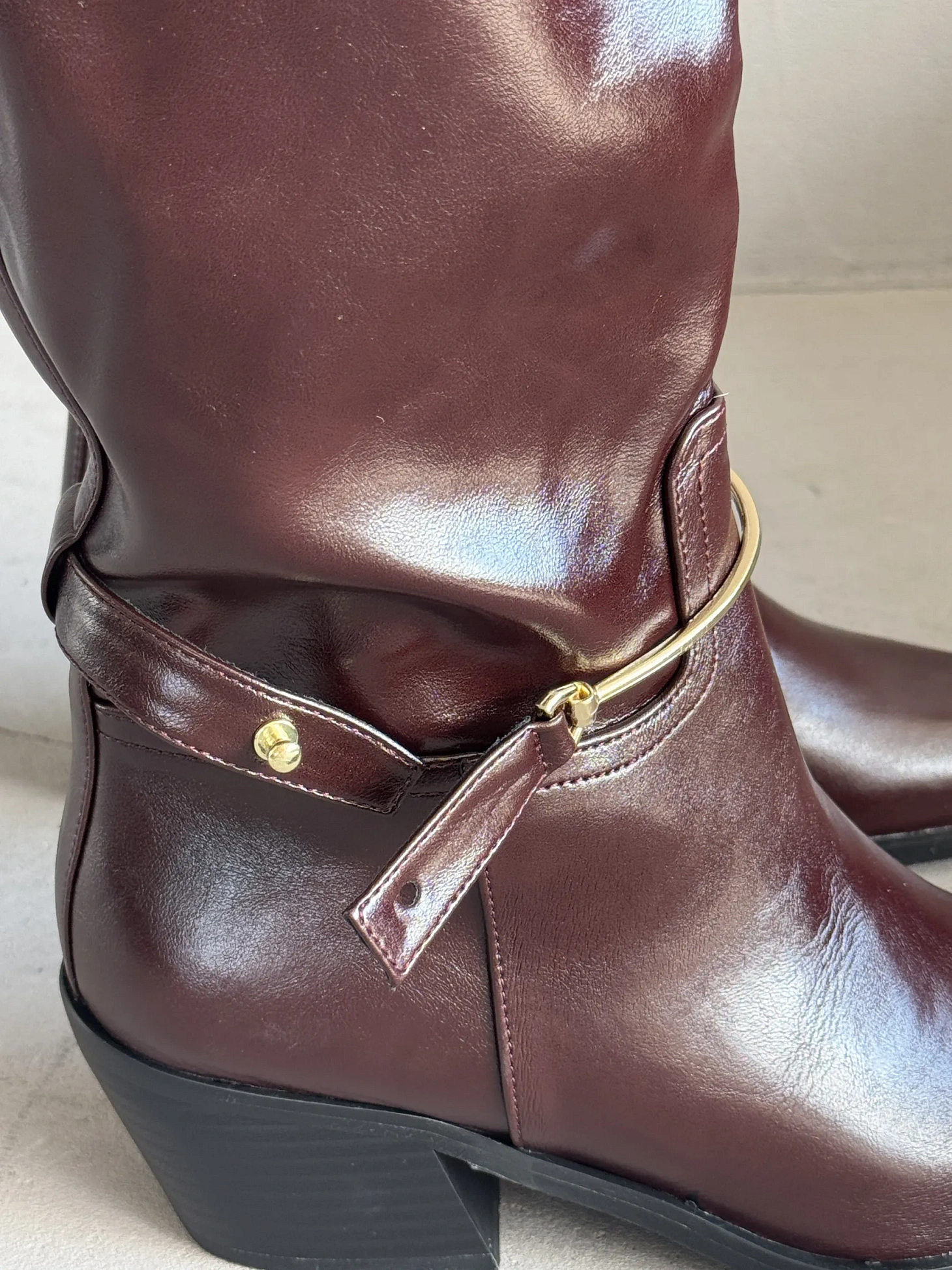 Сапоги женские экокожа