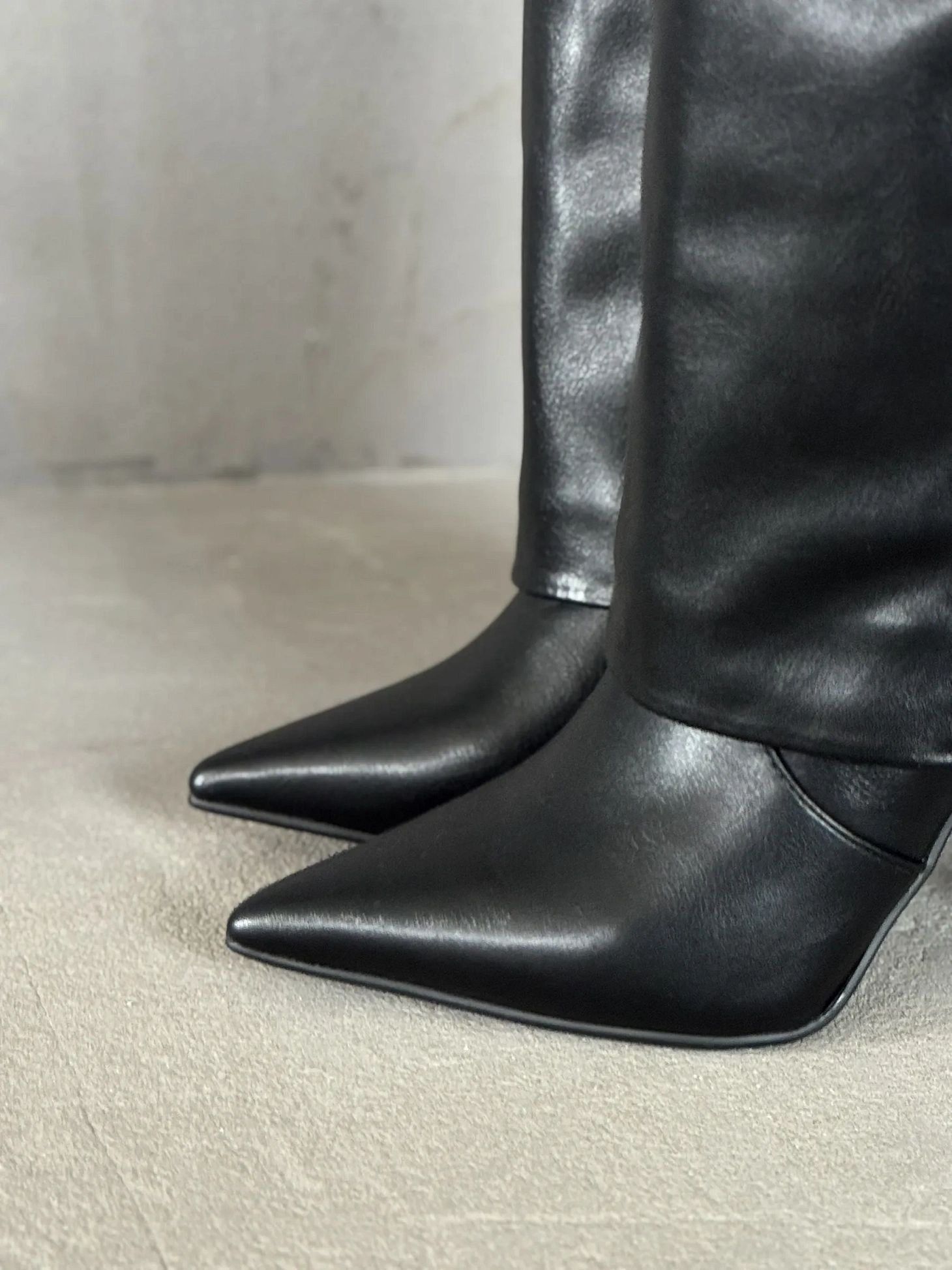 Сапоги женские экокожа