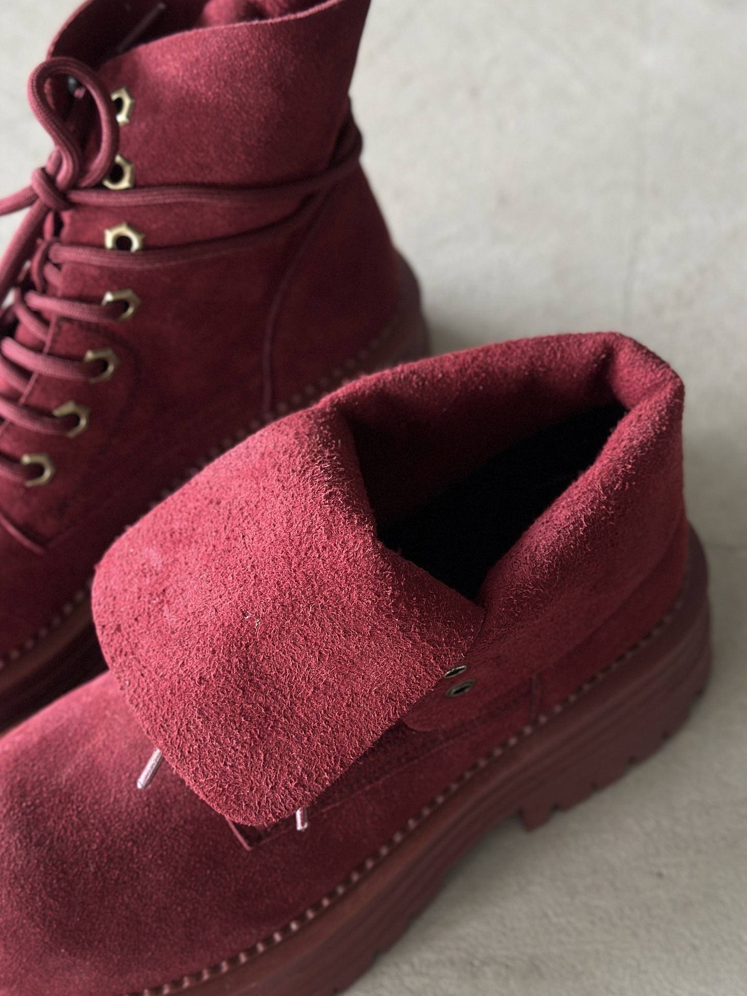 Ботинки женские натуральная замша