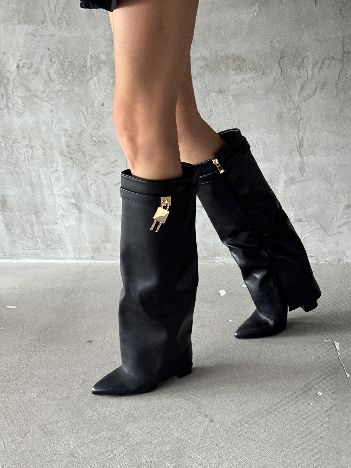 Сапоги женские экокожа