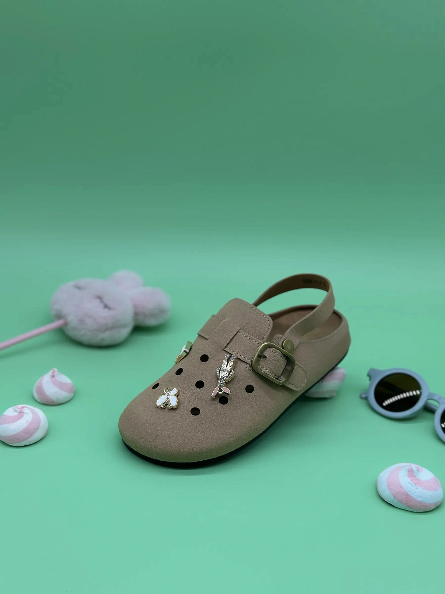 Летние сабо подростковые с закрытым носом