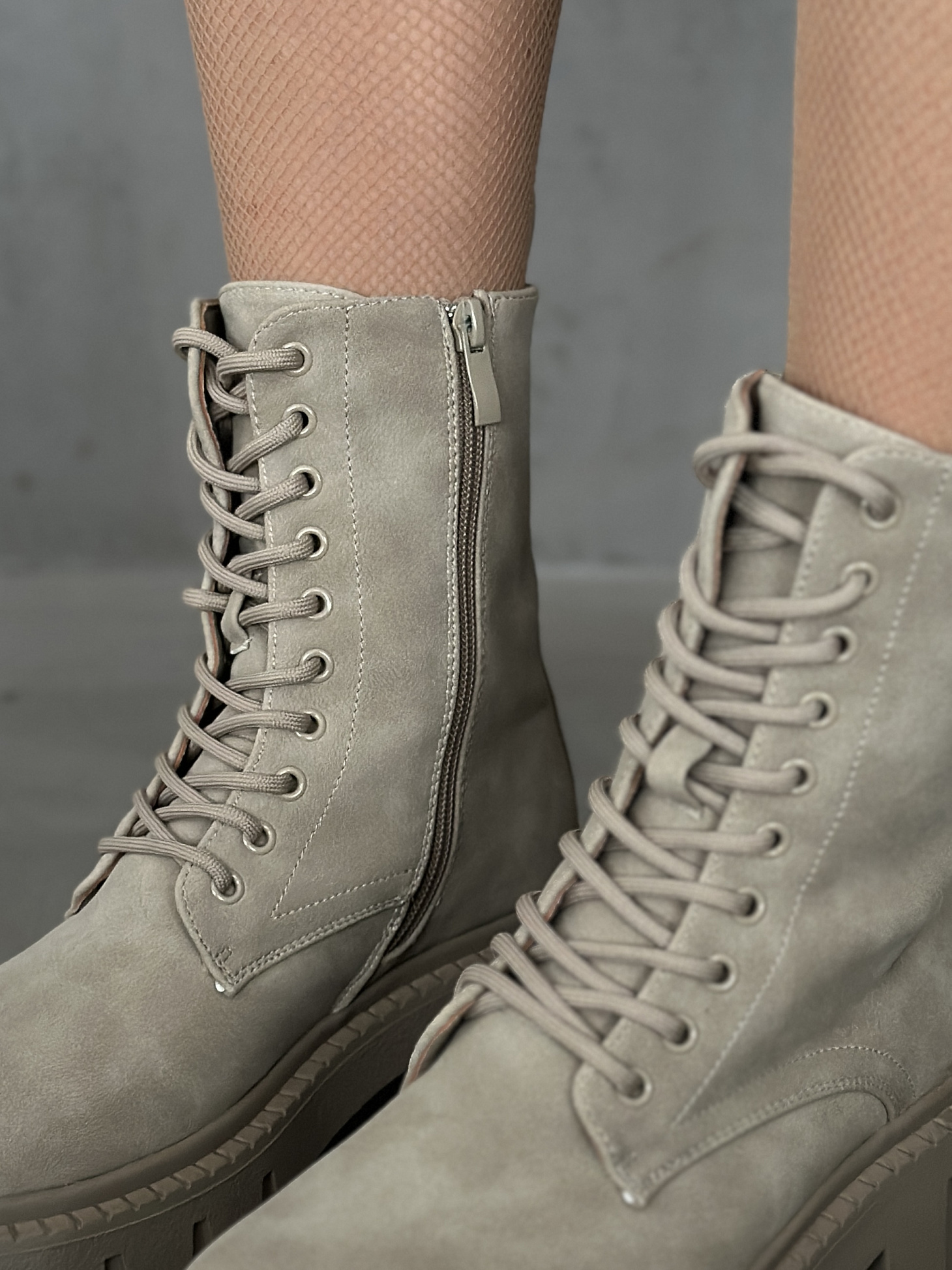 Ботинки женские экокожа