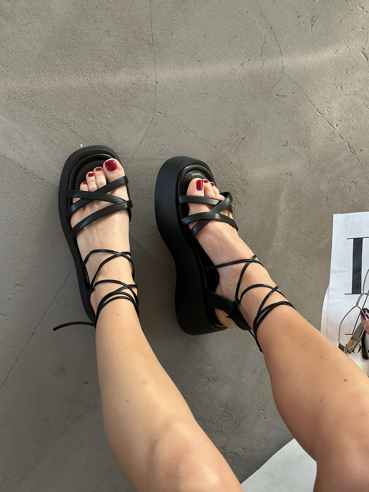 Босоножки женские экокожа