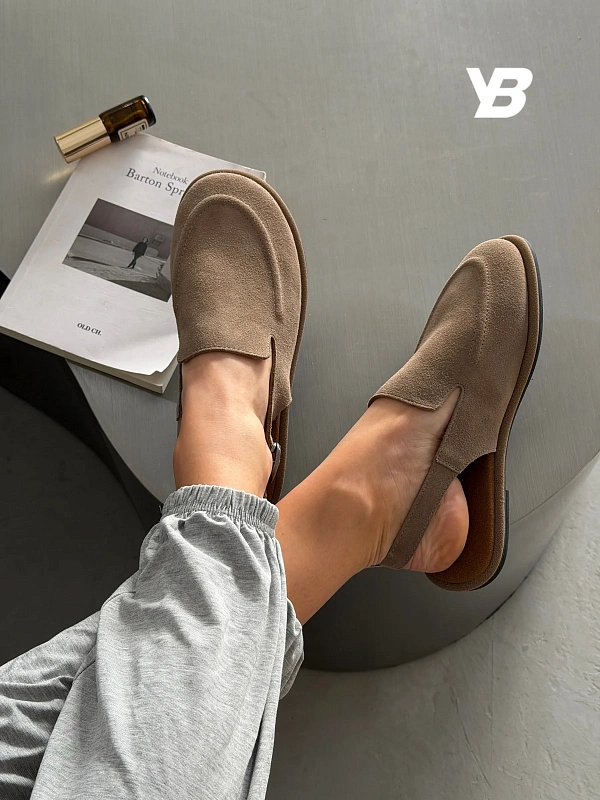 Летние босоножки на тонкой подошве мюли