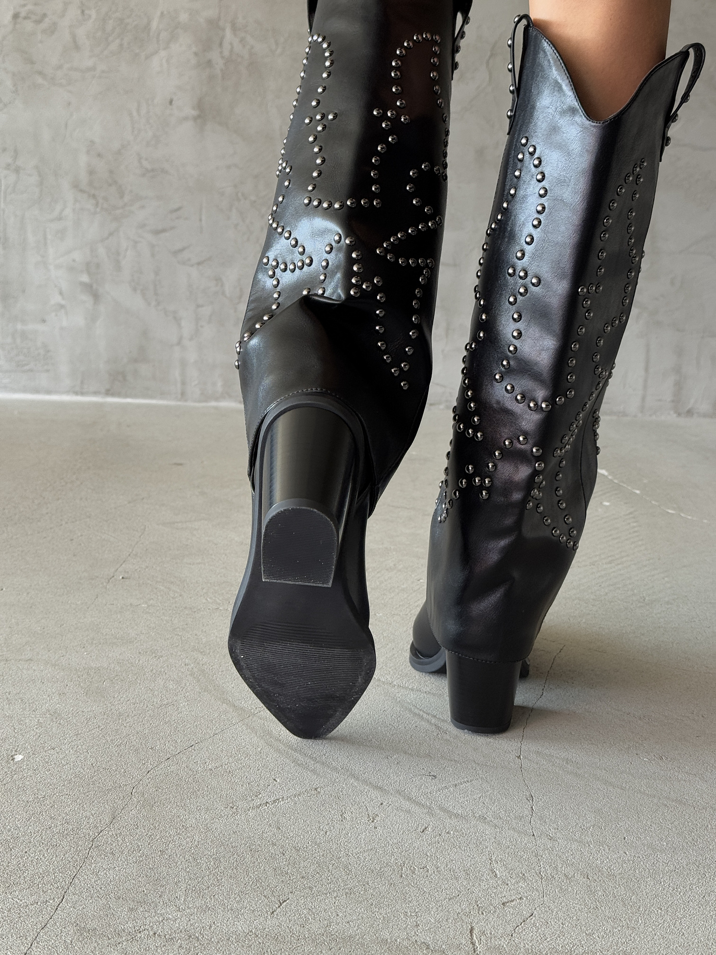 Сапоги-трансформеры женские экокожа