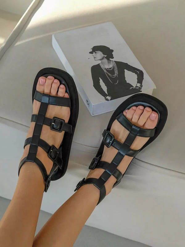 Босоножки женские экокожа