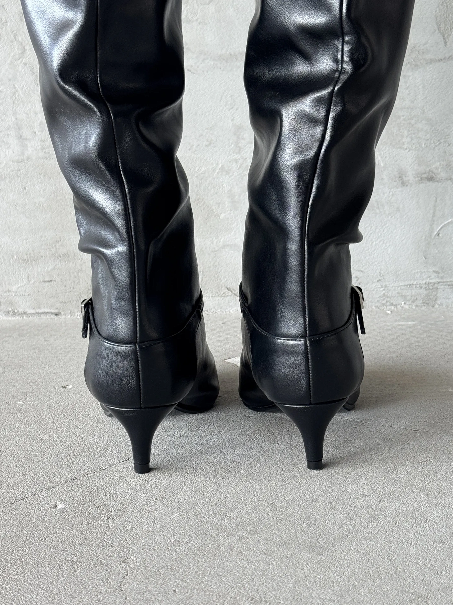 Сапоги женские экокожа