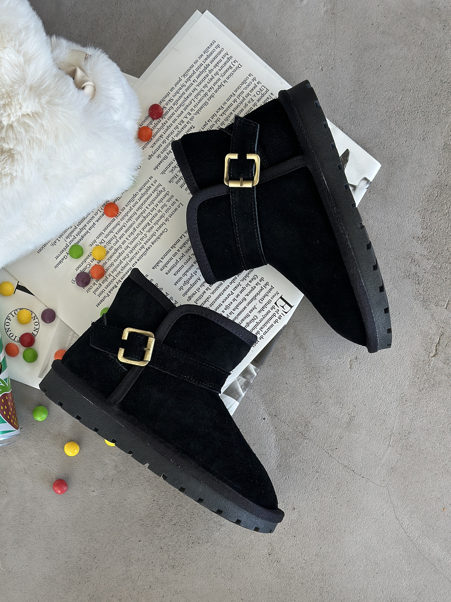 Угги детские натуральная замша шерсть