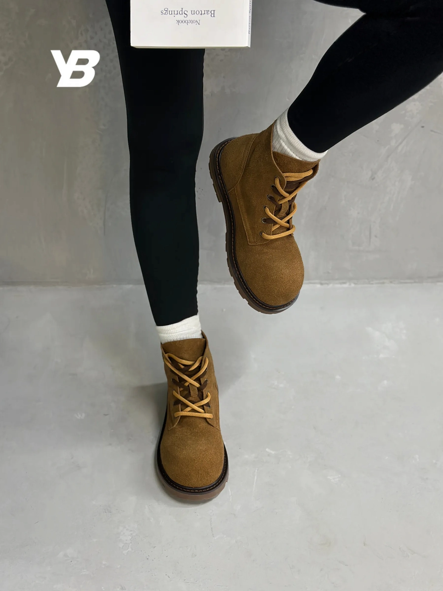 Ботинки женские натуральная замша